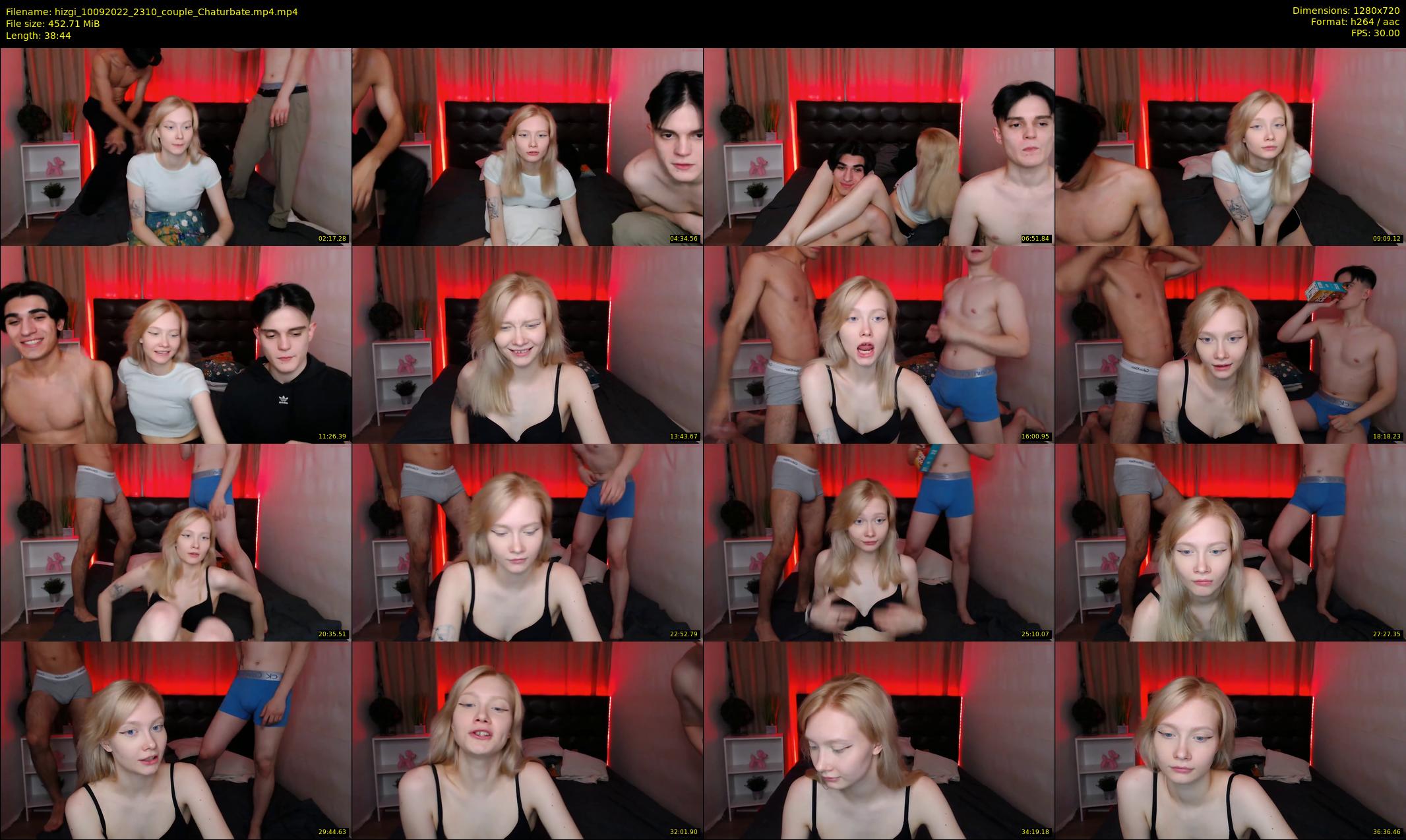 hizgi — 39 minute Chaturbate couple cam show recording, 720p, Sep 10, 2022
