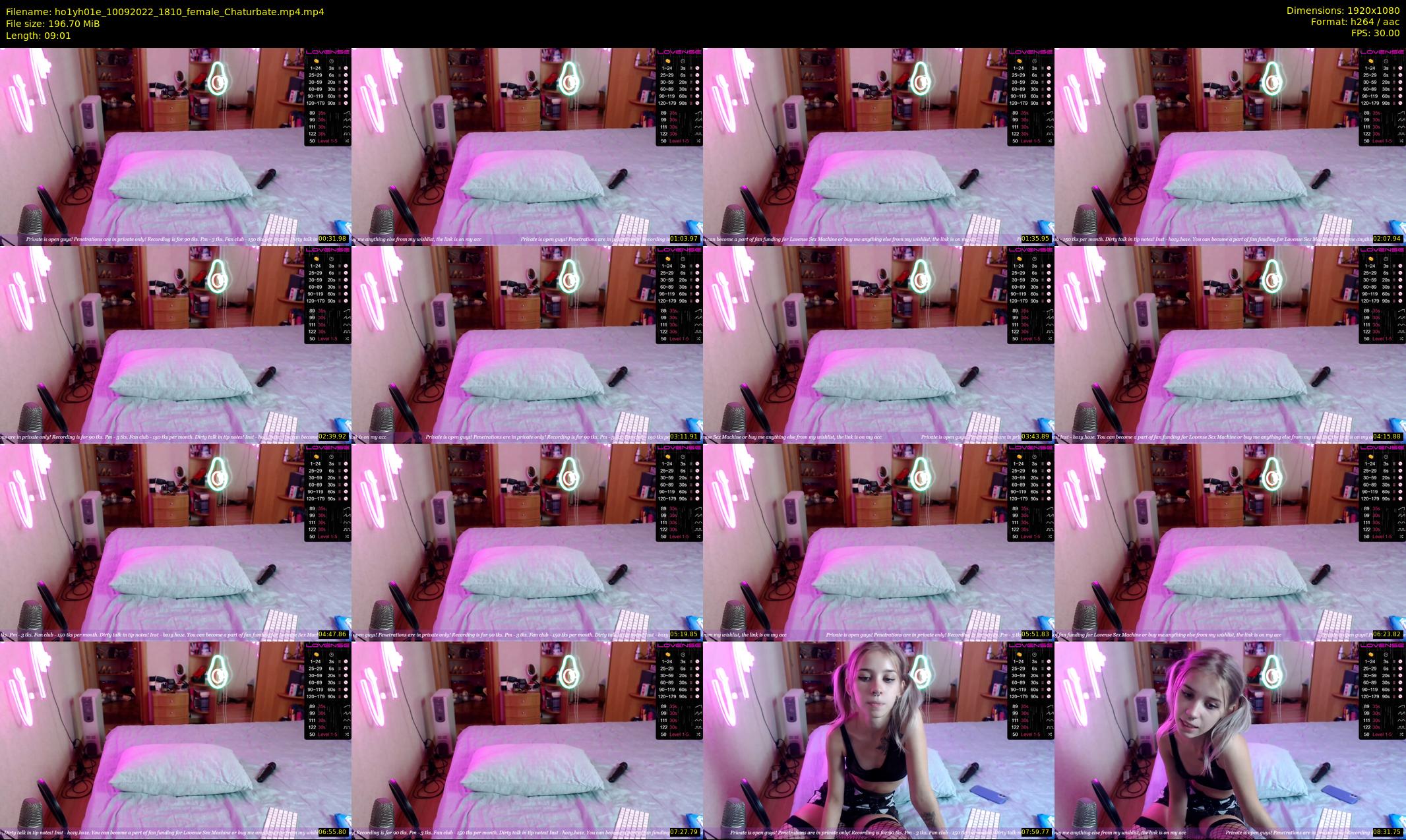 ho1yh01e — 10 minute Chaturbate couple cam show recording, 1080p, Sep 10, 2022