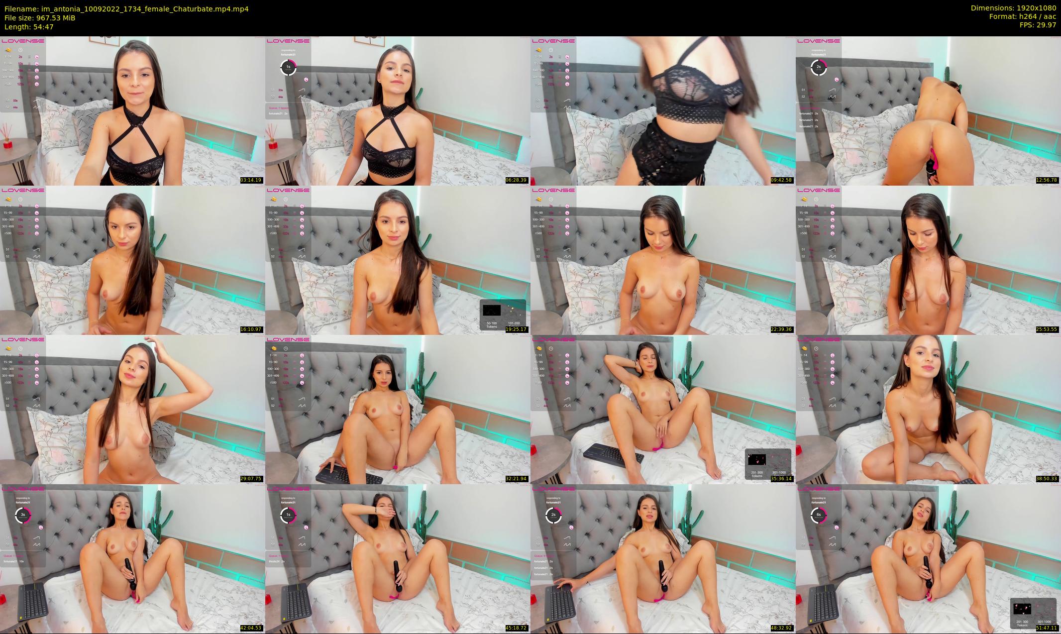 im_antonia — 55 minute Chaturbate female cam show recording, 1080p, Sep 10, 2022