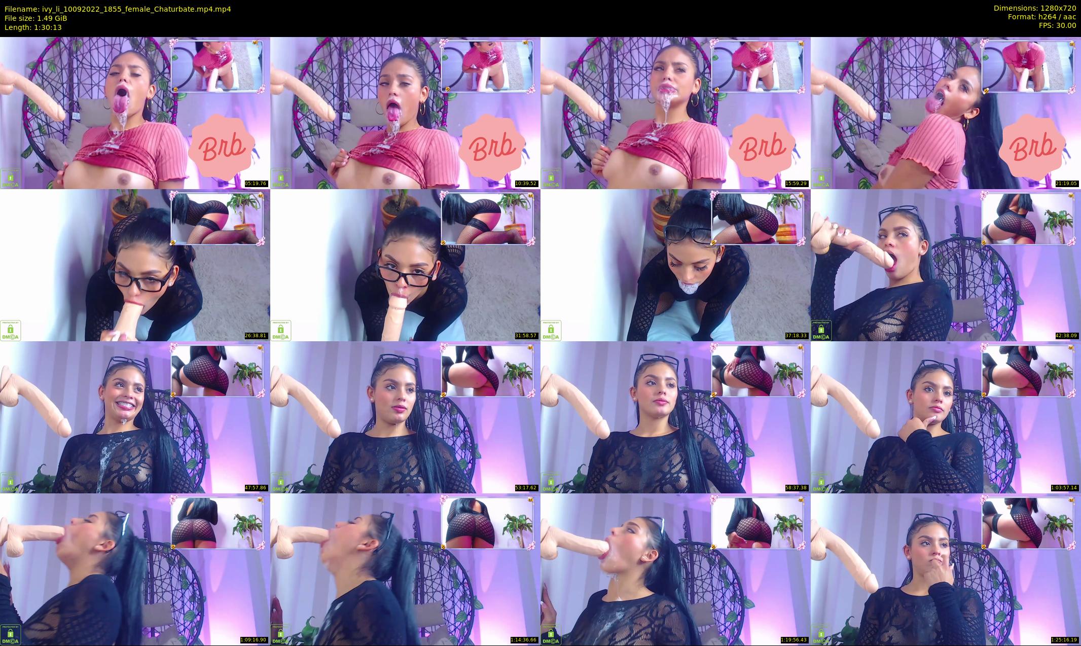 ivy_li — 91 minute Chaturbate female cam show recording, 720p, Sep 10, 2022