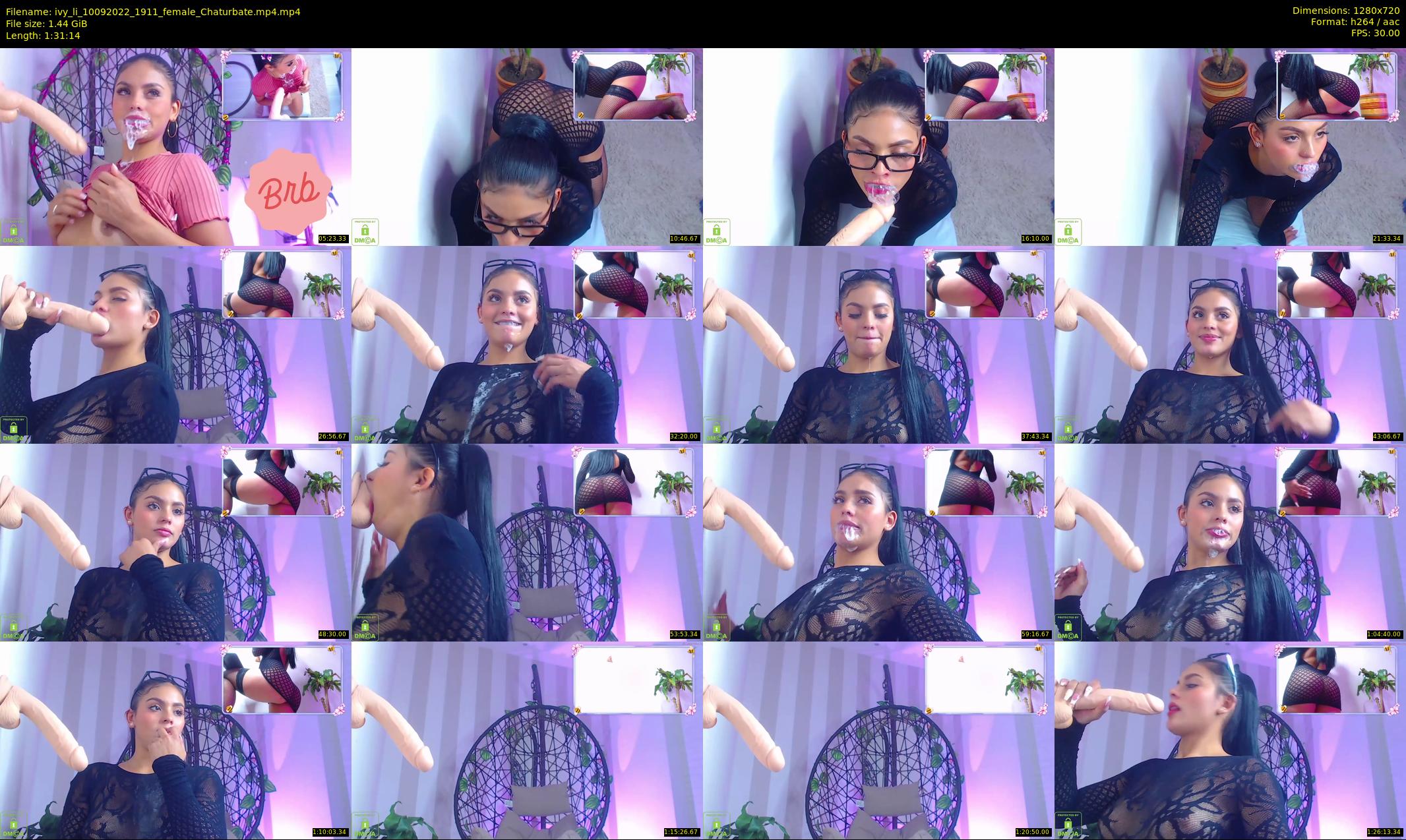 ivy_li — 92 minute Chaturbate female cam show recording, 720p, Sep 10, 2022