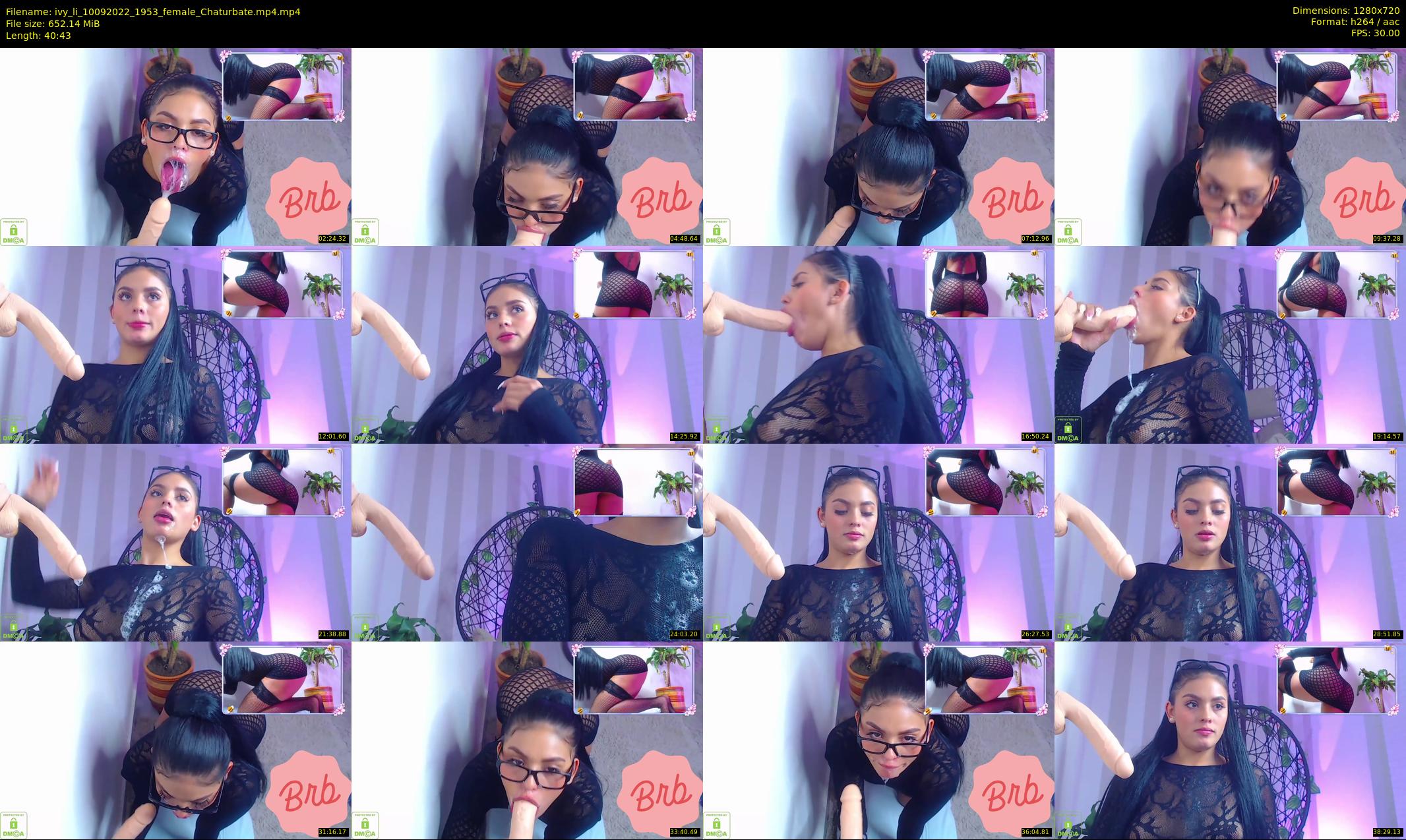 ivy_li — 41 minute Chaturbate female cam show recording, 720p, Sep 10, 2022