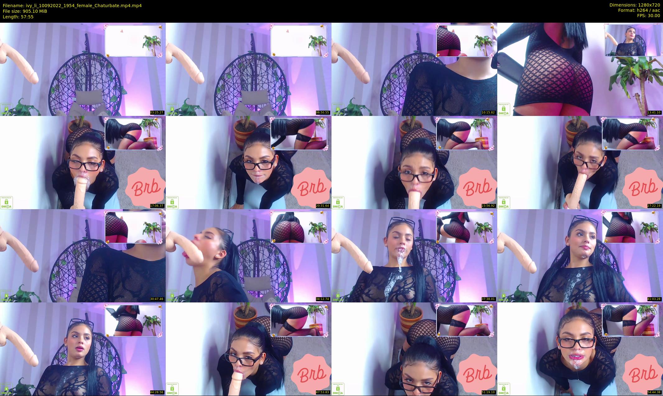 ivy_li — 58 minute Chaturbate female cam show recording, 720p, Sep 10, 2022