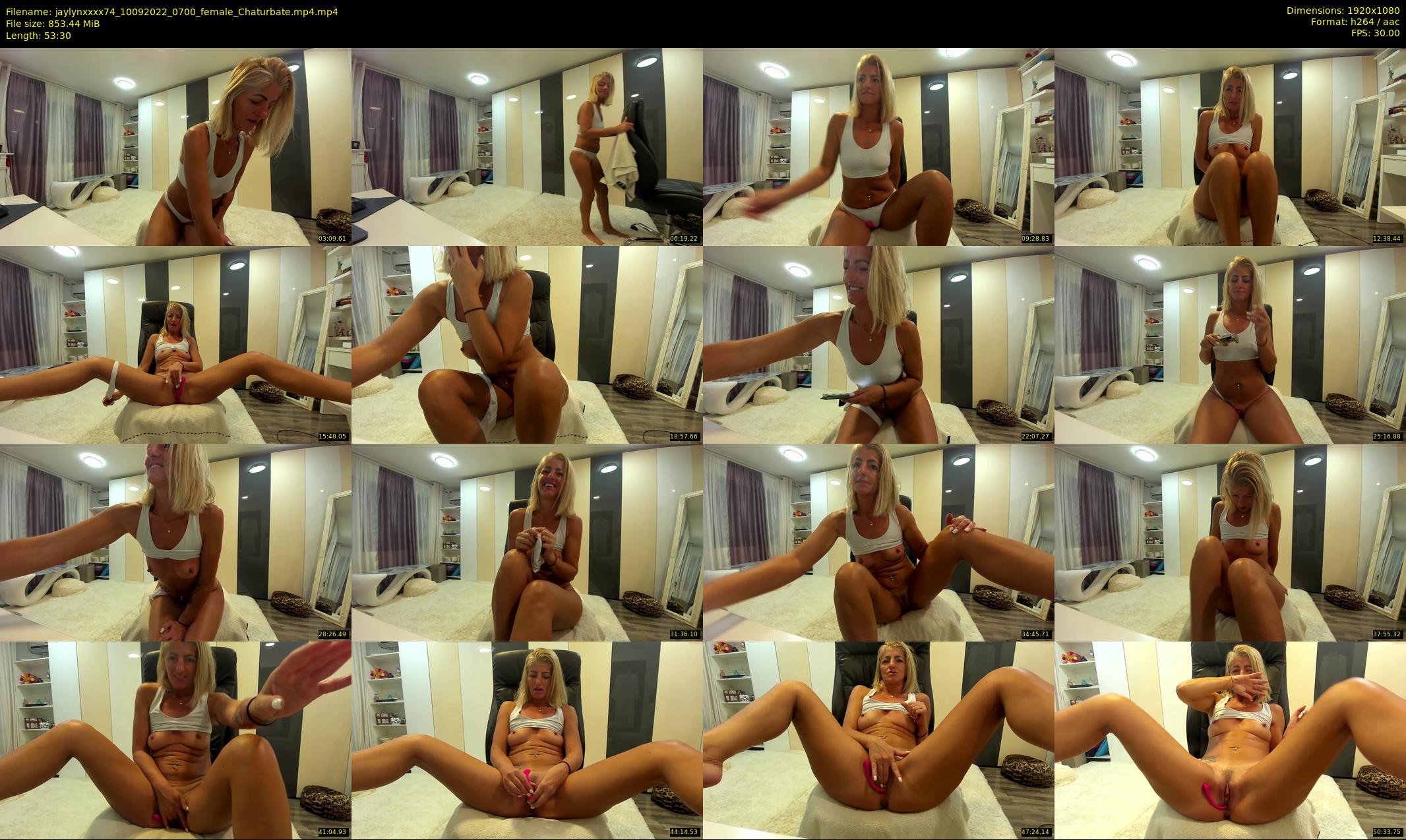jaylynxxxx74 — 54 minute Chaturbate female cam show recording, 1080p, Sep 10, 2022