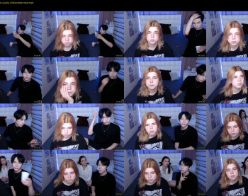 kuroteur — 8 minute Chaturbate couple cam show recording, 720p, Aug 16, 2022