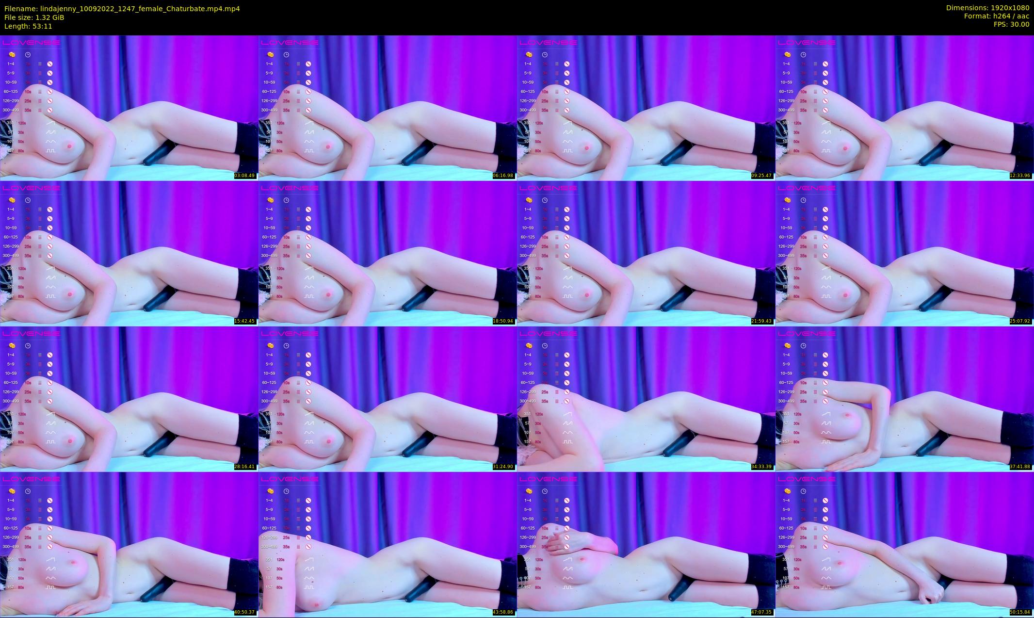 lindajenny — 54 minute Chaturbate couple cam show recording, 1080p, Sep 10, 2022