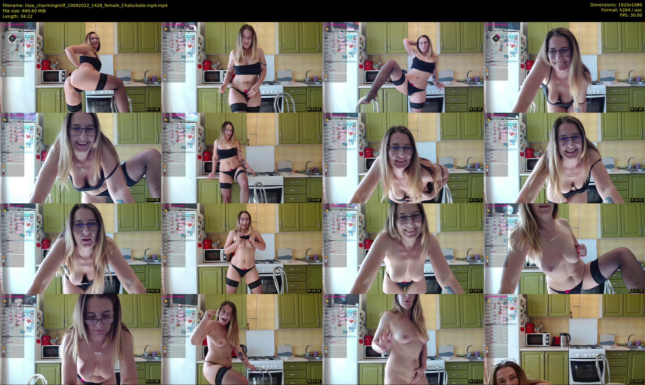 lissa_charmingmilf — 35 minute Chaturbate female cam show recording, 1080p, Sep 10, 2022