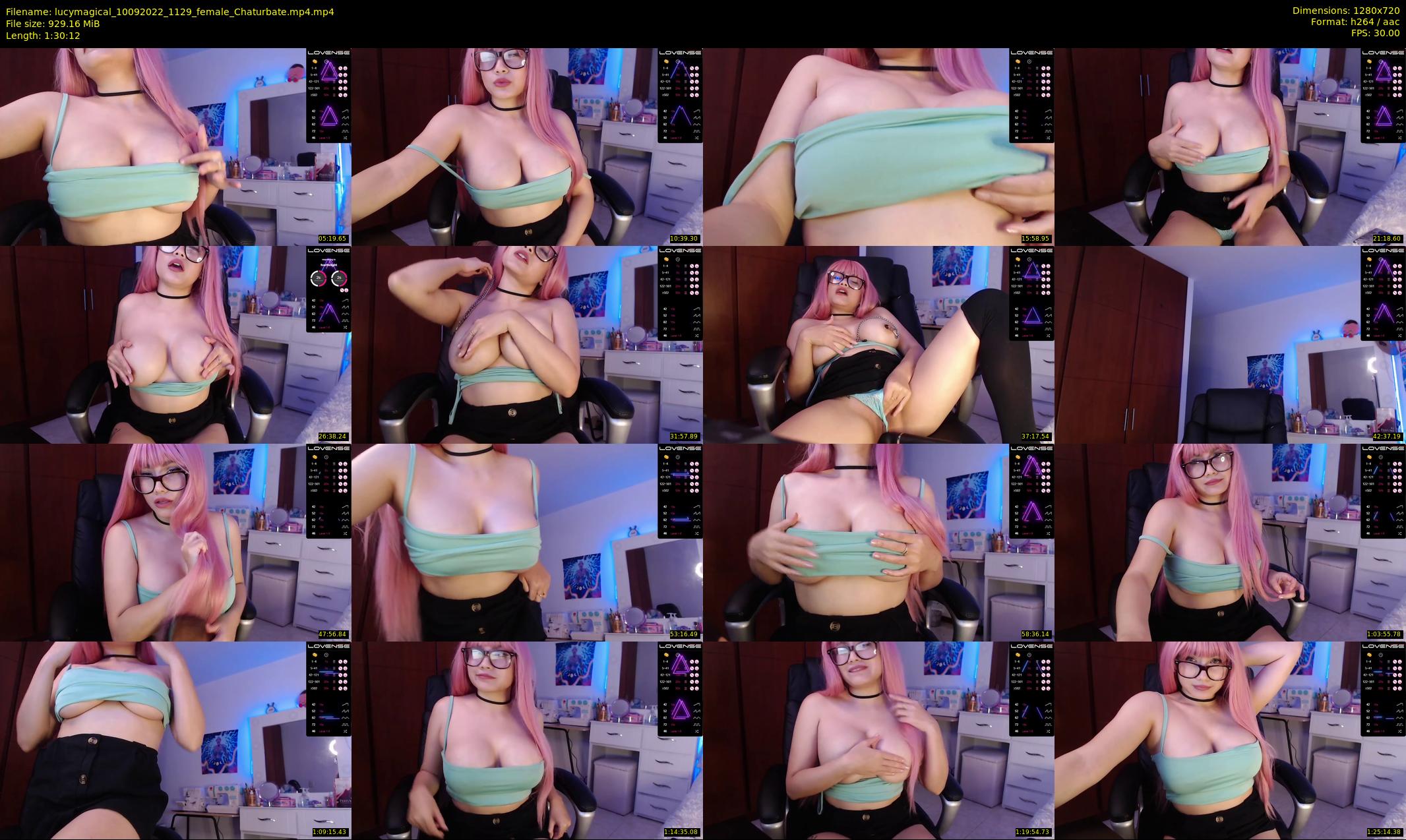 lucymagical — 91 minute Chaturbate female cam show recording, 720p, Sep 10, 2022