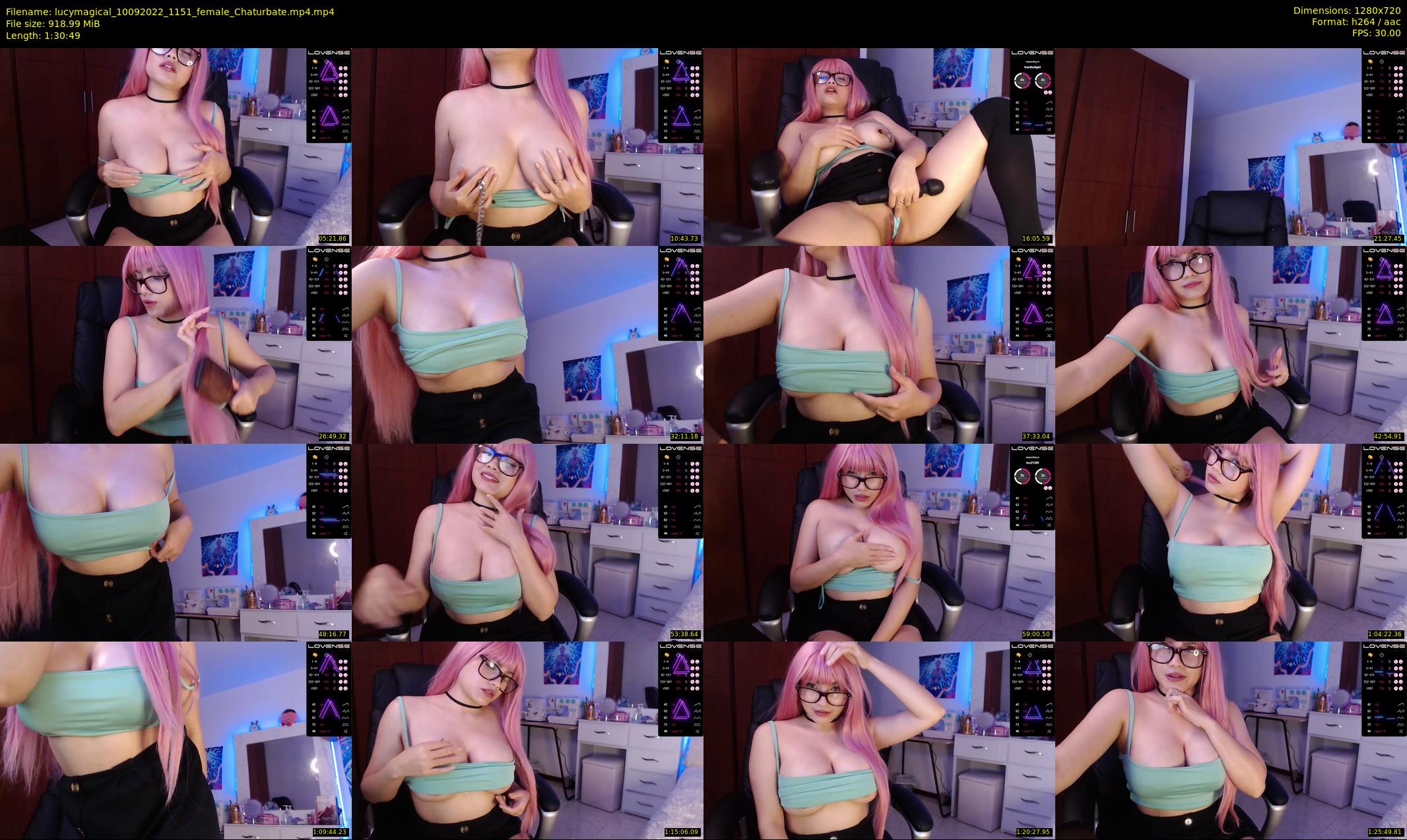 lucymagical — 91 minute Chaturbate female cam show recording, 720p, Sep 10, 2022
