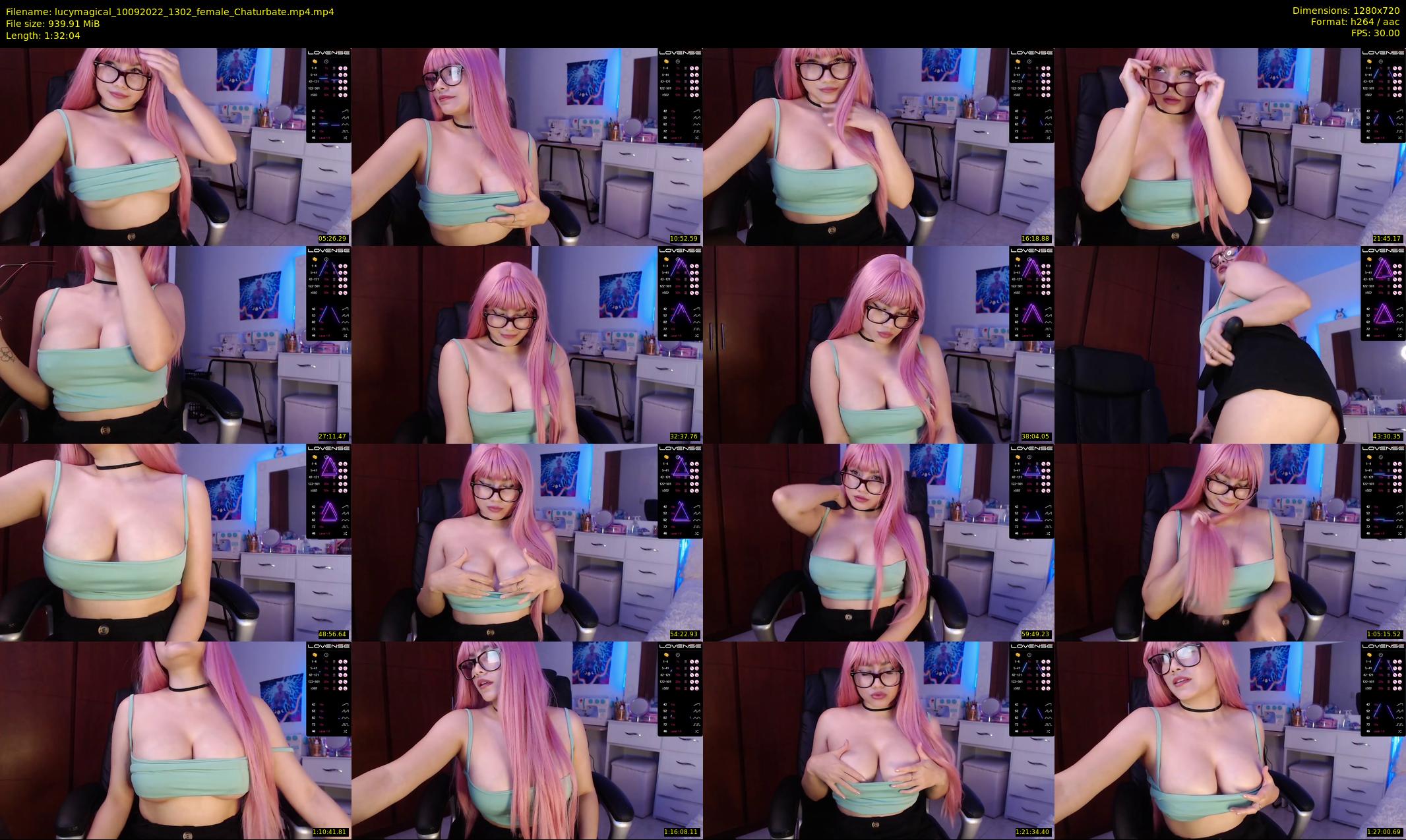 lucymagical — 93 minute Chaturbate female cam show recording, 720p, Sep 10, 2022