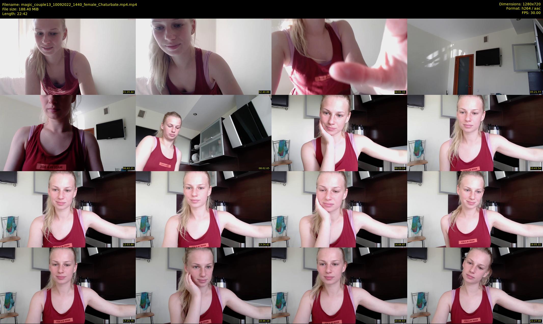 magic_couple13 — 23 minute Chaturbate couple cam show recording, 720p, Sep 10, 2022