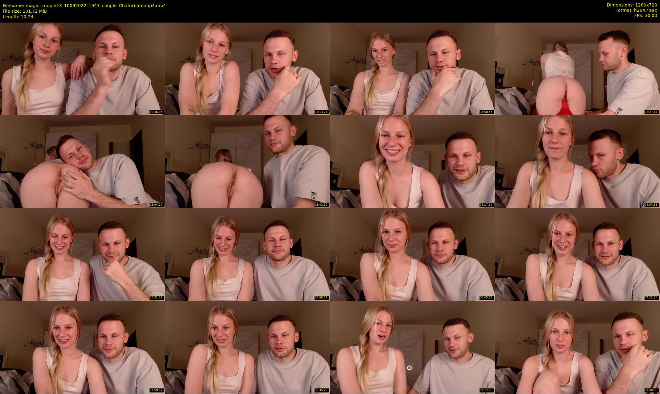 magic_couple13 — 11 minute Chaturbate couple cam show recording, 720p, Sep 10, 2022