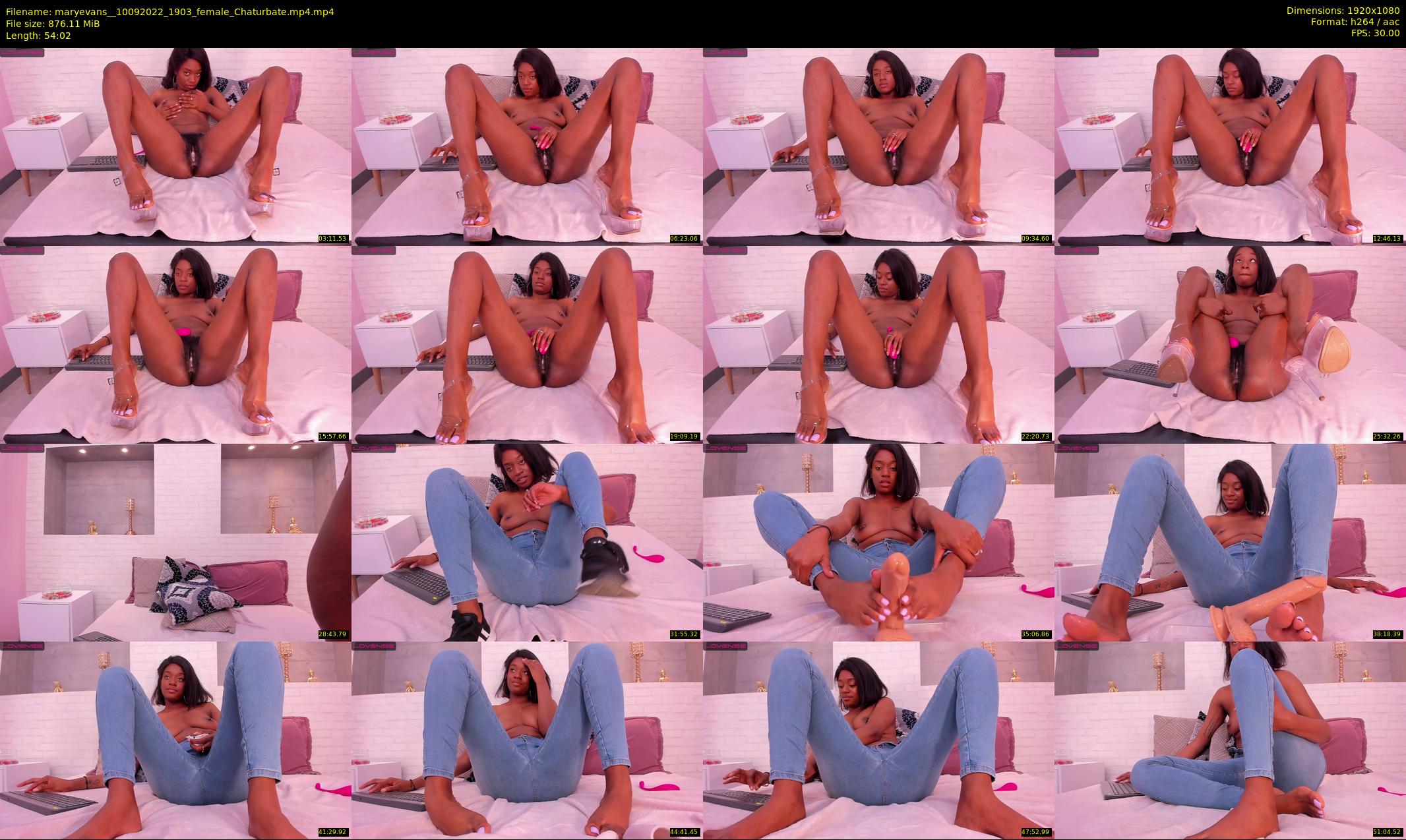 maryevans_ — 55 minute Chaturbate female cam show recording, 1080p, Sep 10, 2022