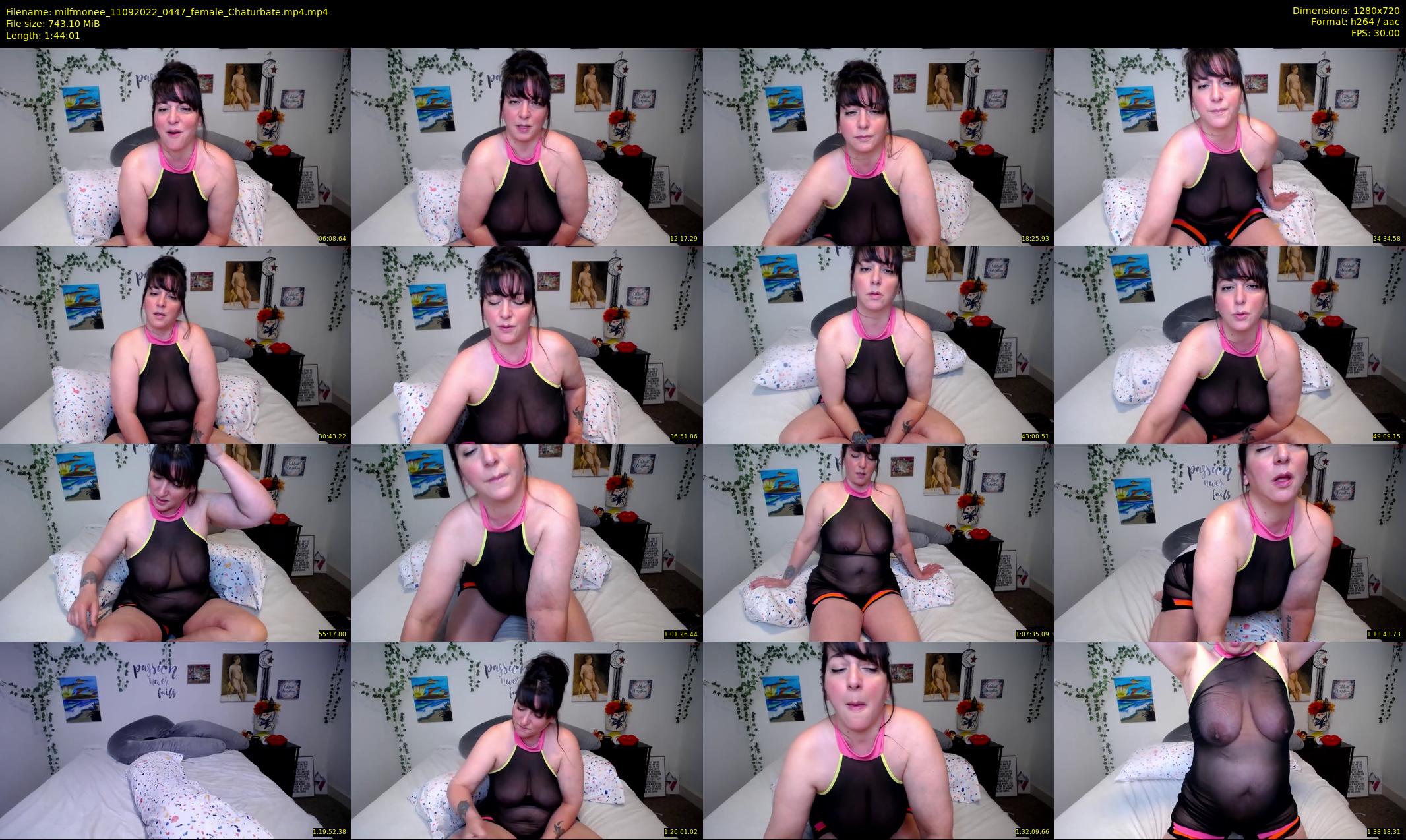 milfmonee — 105 minute Chaturbate female cam show recording, 720p, Sep 11, 2022