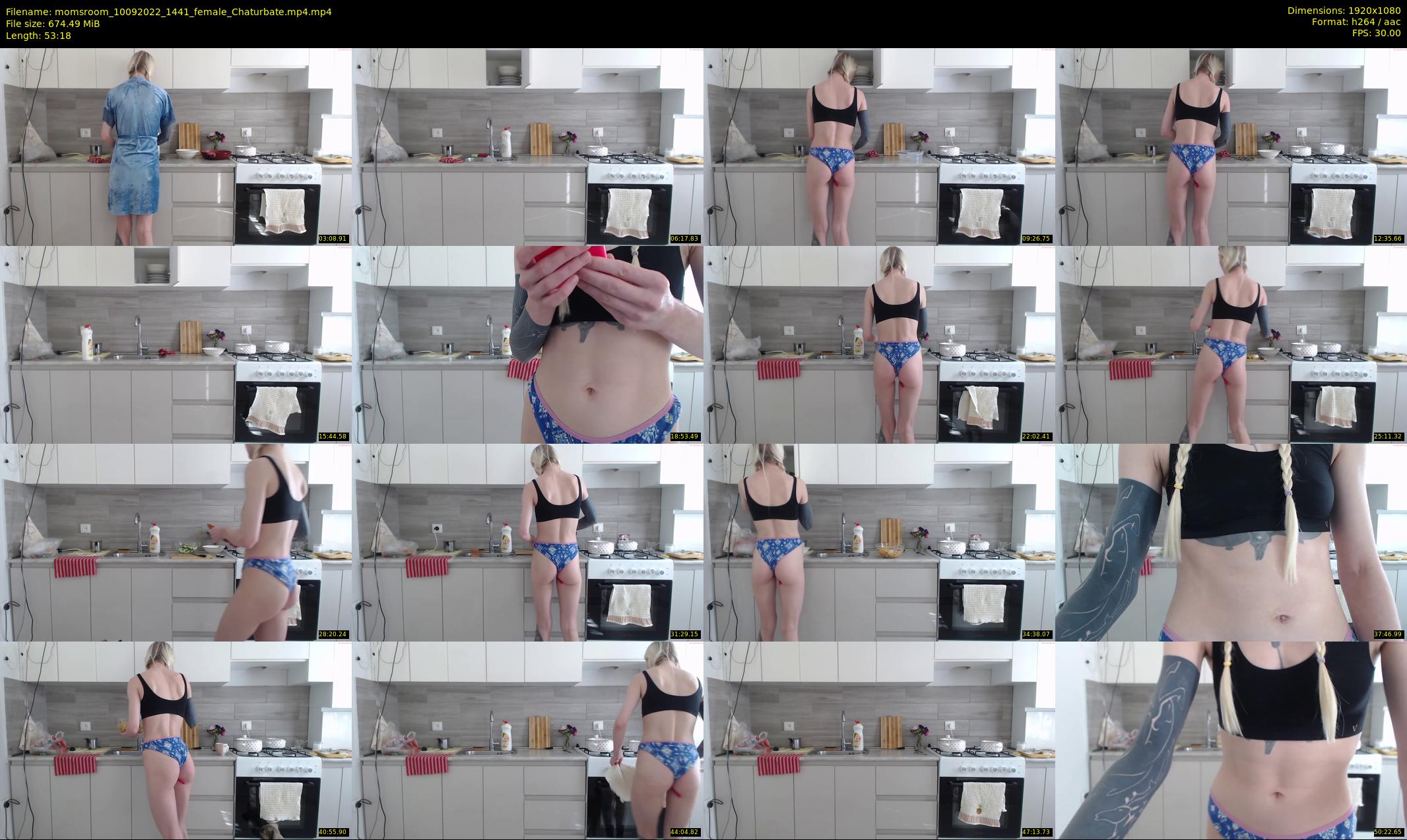 momsroom — 54 minute Chaturbate couple cam show recording, 1080p, Sep 10, 2022