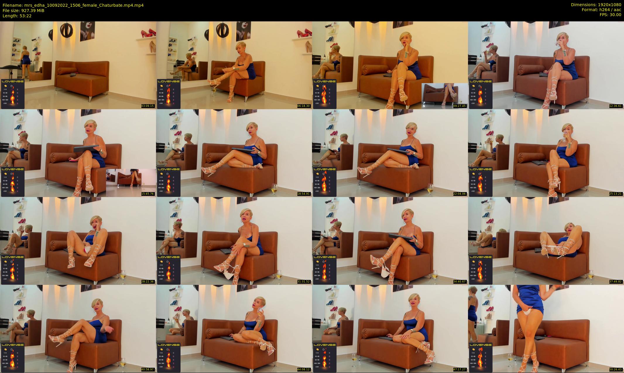 mrs_edha — 54 minute Chaturbate female cam show recording, 1080p, Sep 10, 2022