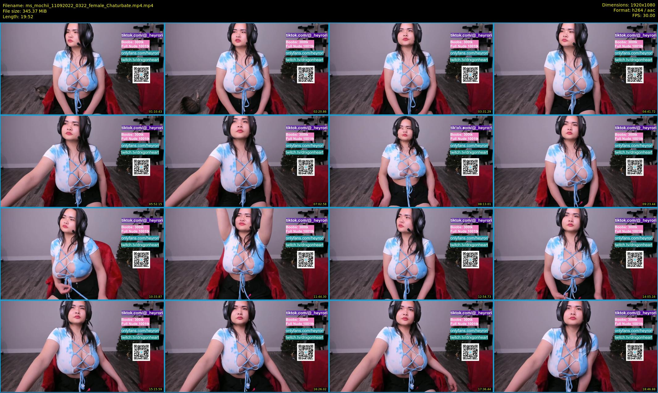 ms_mochii — 20 minute Chaturbate female cam show recording, 1080p, Sep 11, 2022