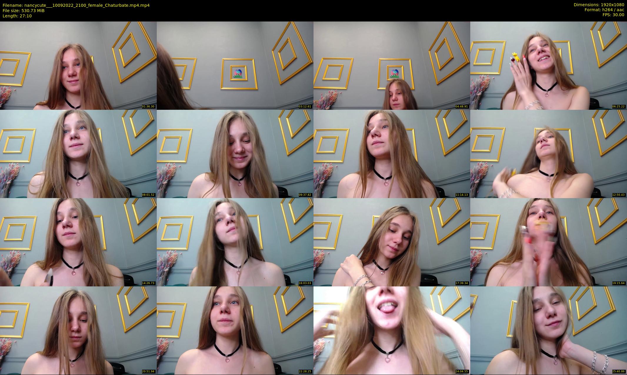 nancycute__ — 28 minute Chaturbate female cam show recording, 1080p, Sep 10, 2022