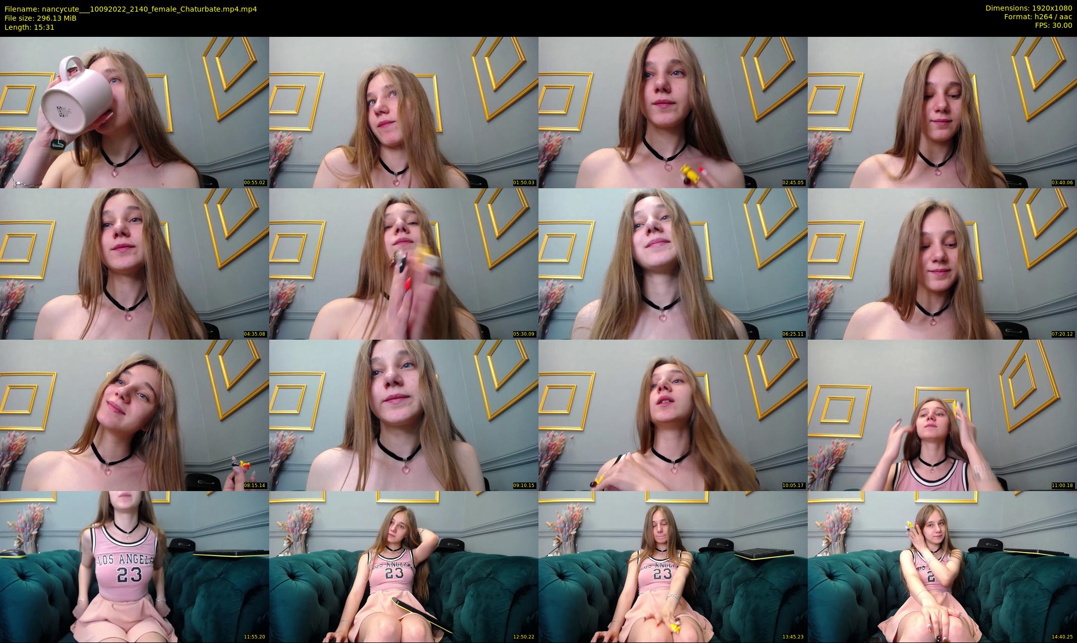 nancycute__ — 16 minute Chaturbate female cam show recording, 1080p, Sep 10, 2022