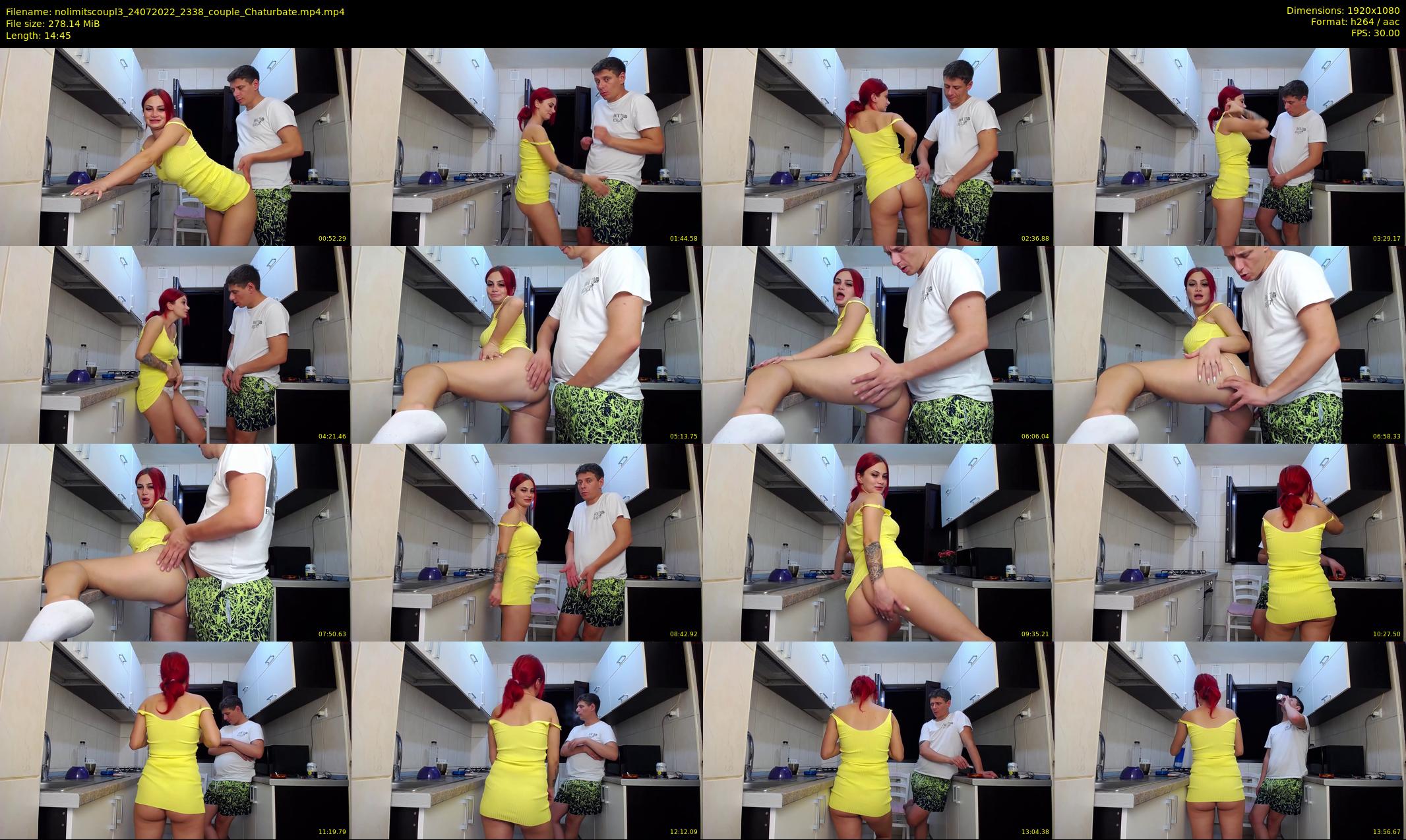 nolimitscoupl3 — 15 minute Chaturbate couple cam show recording, 1080p, Jul 24, 2022