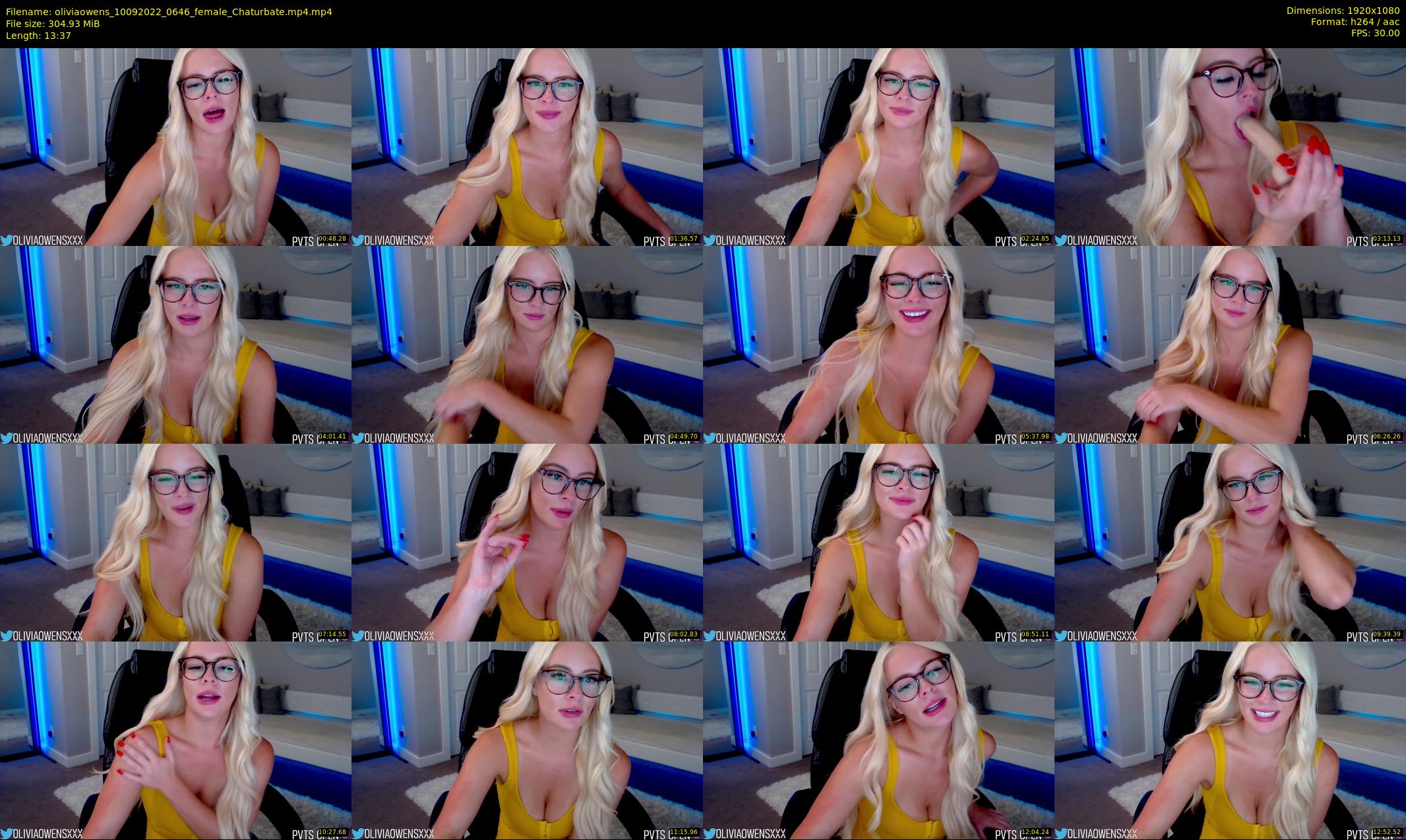 oliviaowens — 14 minute Chaturbate female cam show recording, 1080p, Sep 10, 2022