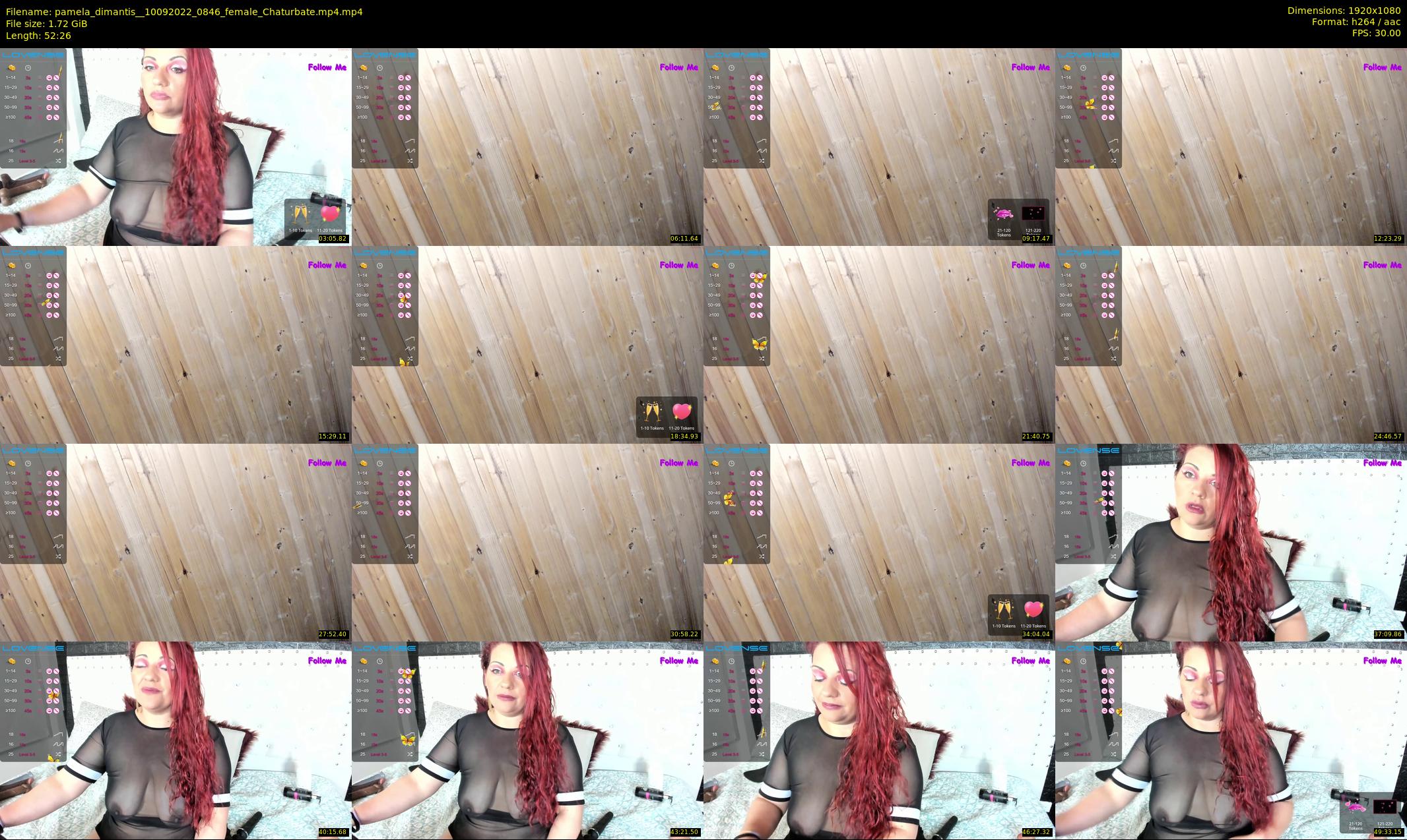 pamela_dimantis_ — 53 minute Chaturbate female cam show recording, 1080p, Sep 10, 2022