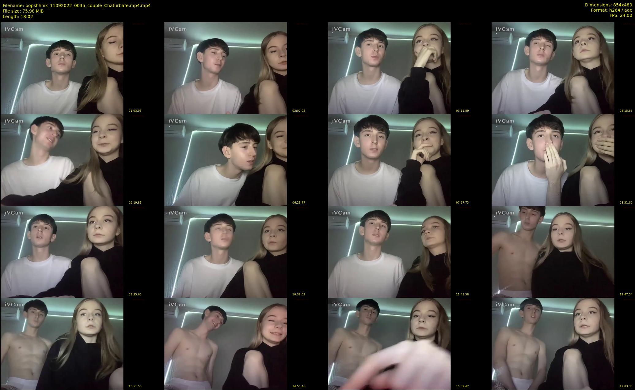 popshhhik — 19 minute Chaturbate couple cam show recording, 480p, Sep 11, 2022
