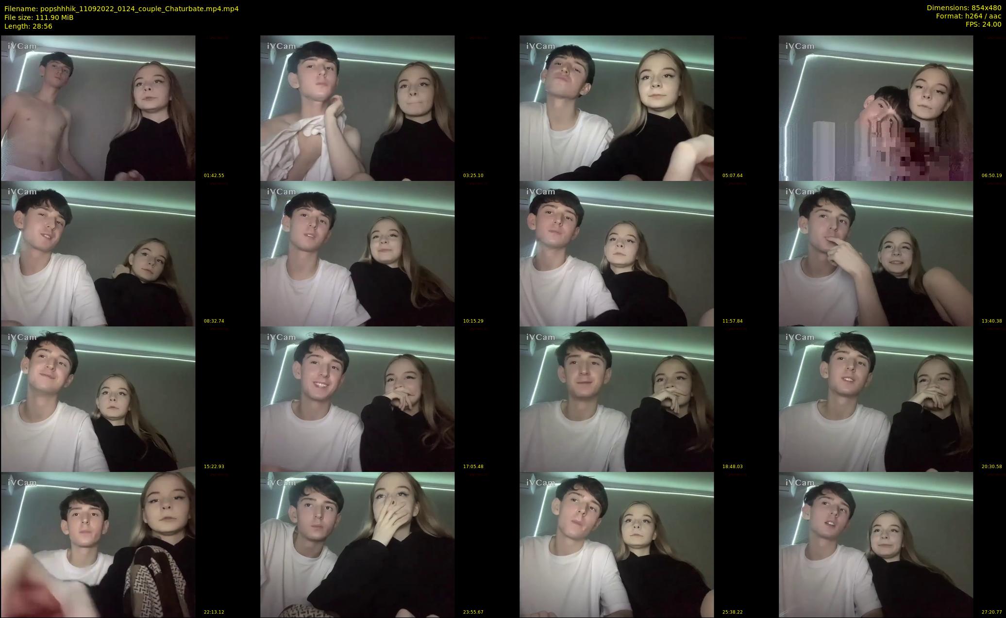 popshhhik — 29 minute Chaturbate couple cam show recording, 480p, Sep 11, 2022
