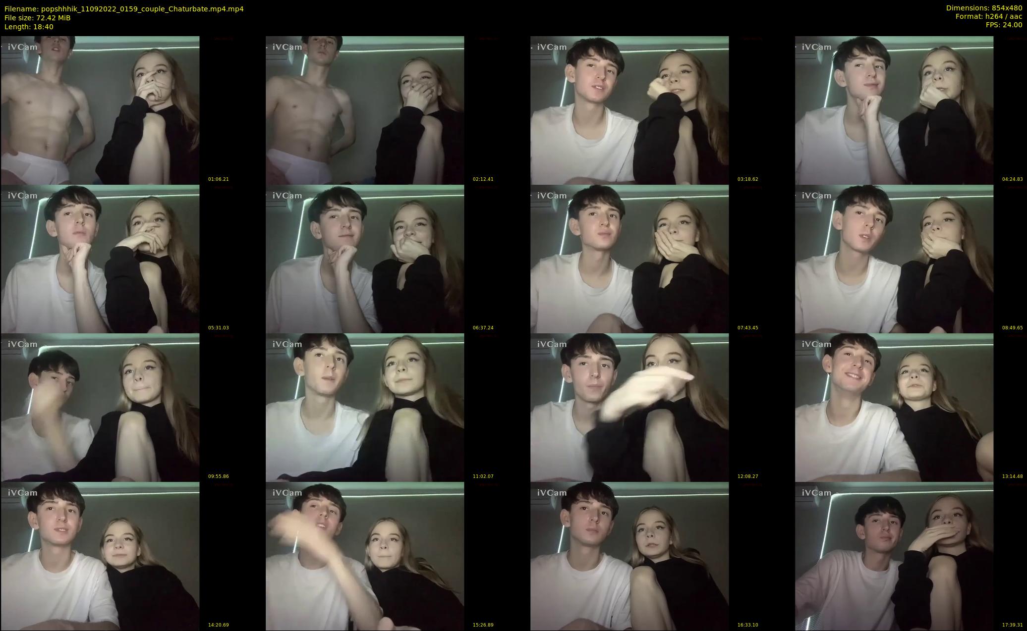 popshhhik — 19 minute Chaturbate couple cam show recording, 480p, Sep 11, 2022