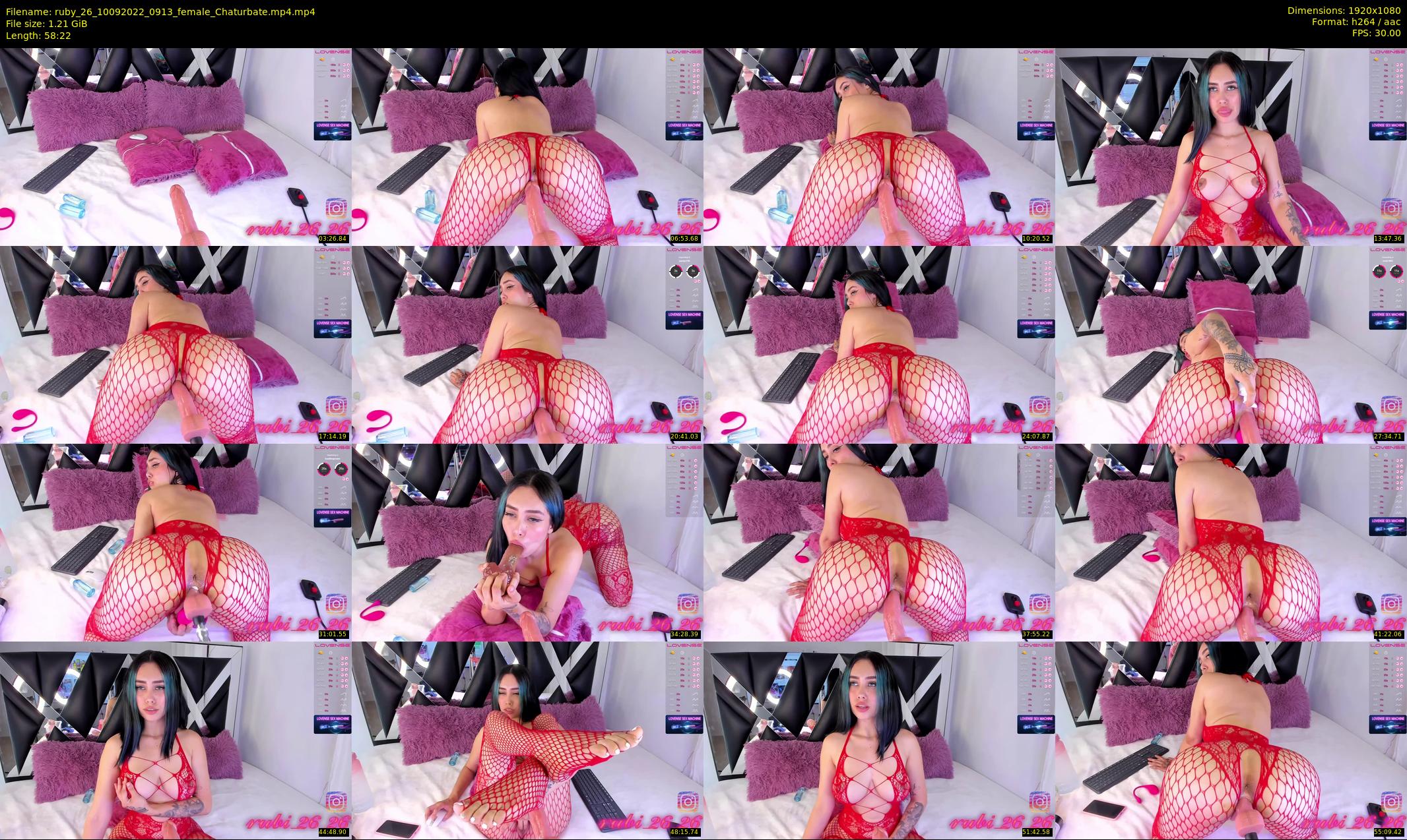ruby_26 — 59 minute Chaturbate female cam show recording, 1080p, Sep 10, 2022