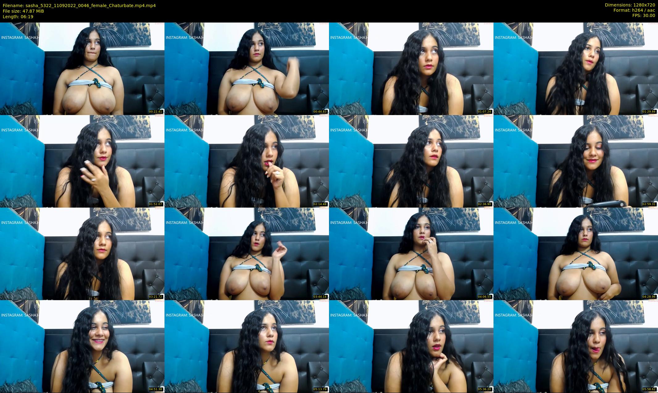sasha_5322 — 7 minute Chaturbate female cam show recording, 720p, Sep 11, 2022