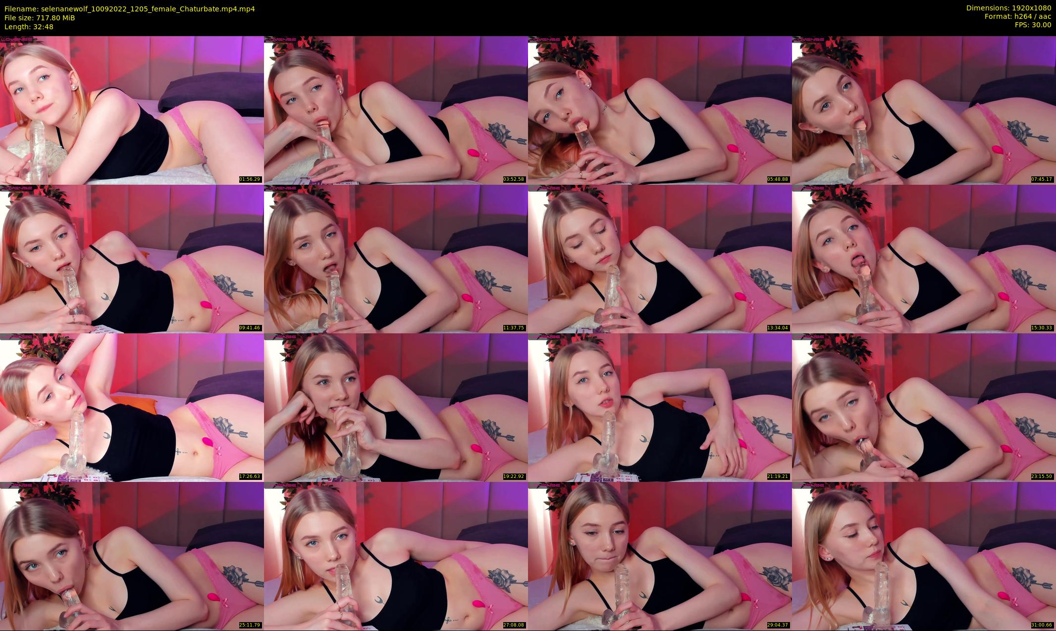 selenanewolf — 33 minute Chaturbate couple cam show recording, 1080p, Sep 10, 2022
