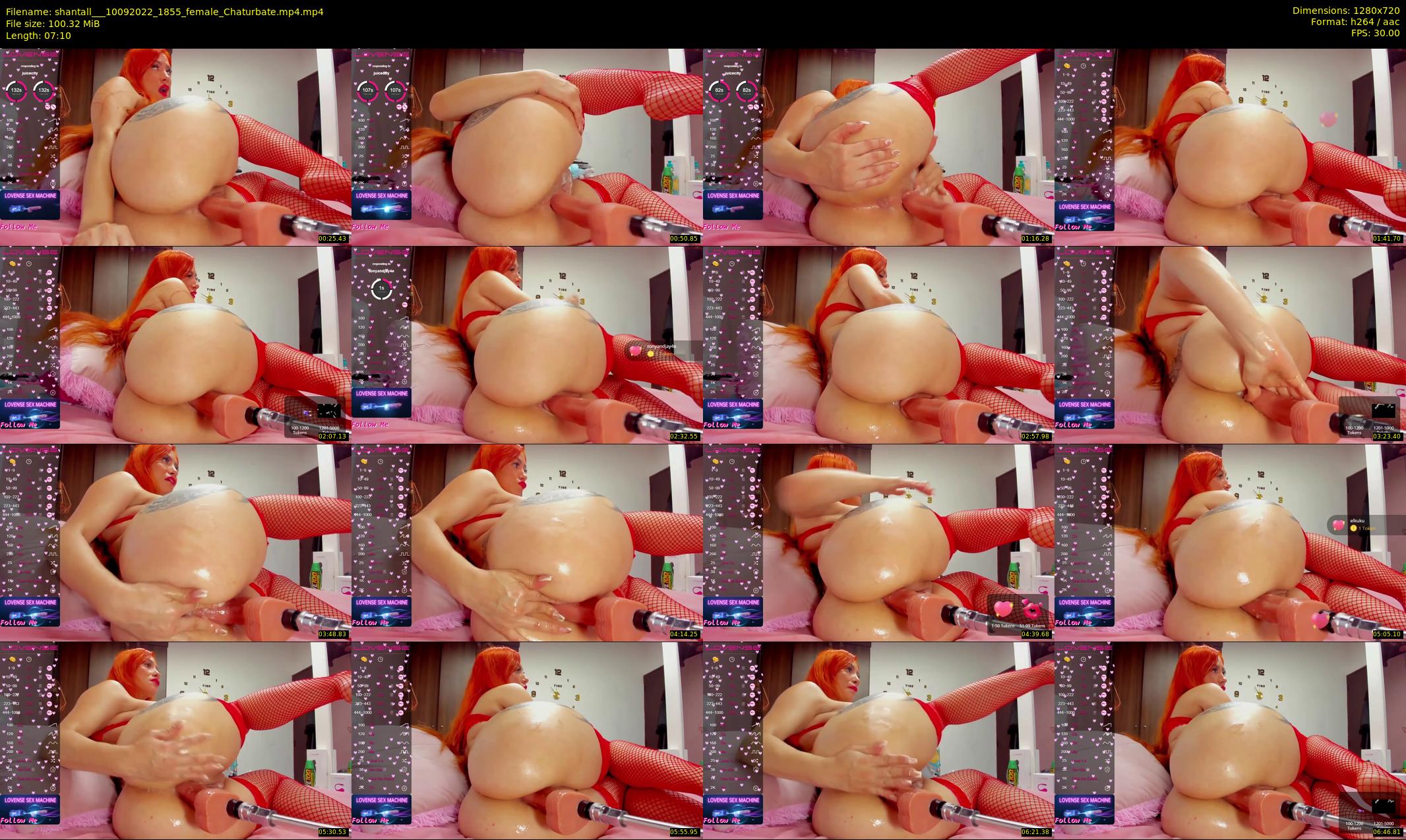 shantall__ — 8 minute Chaturbate female cam show recording, 720p, Sep 10, 2022