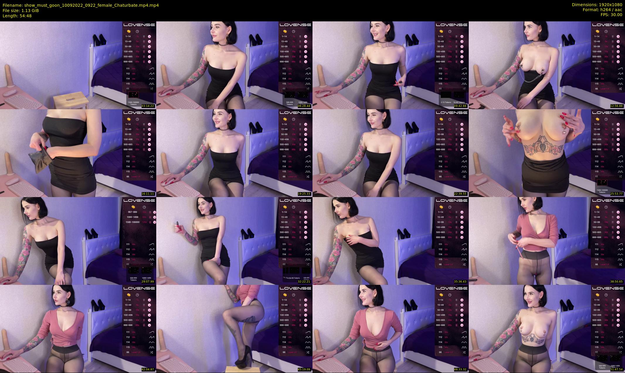 show_must_goon — 55 minute Chaturbate female cam show recording, 1080p, Sep 10, 2022