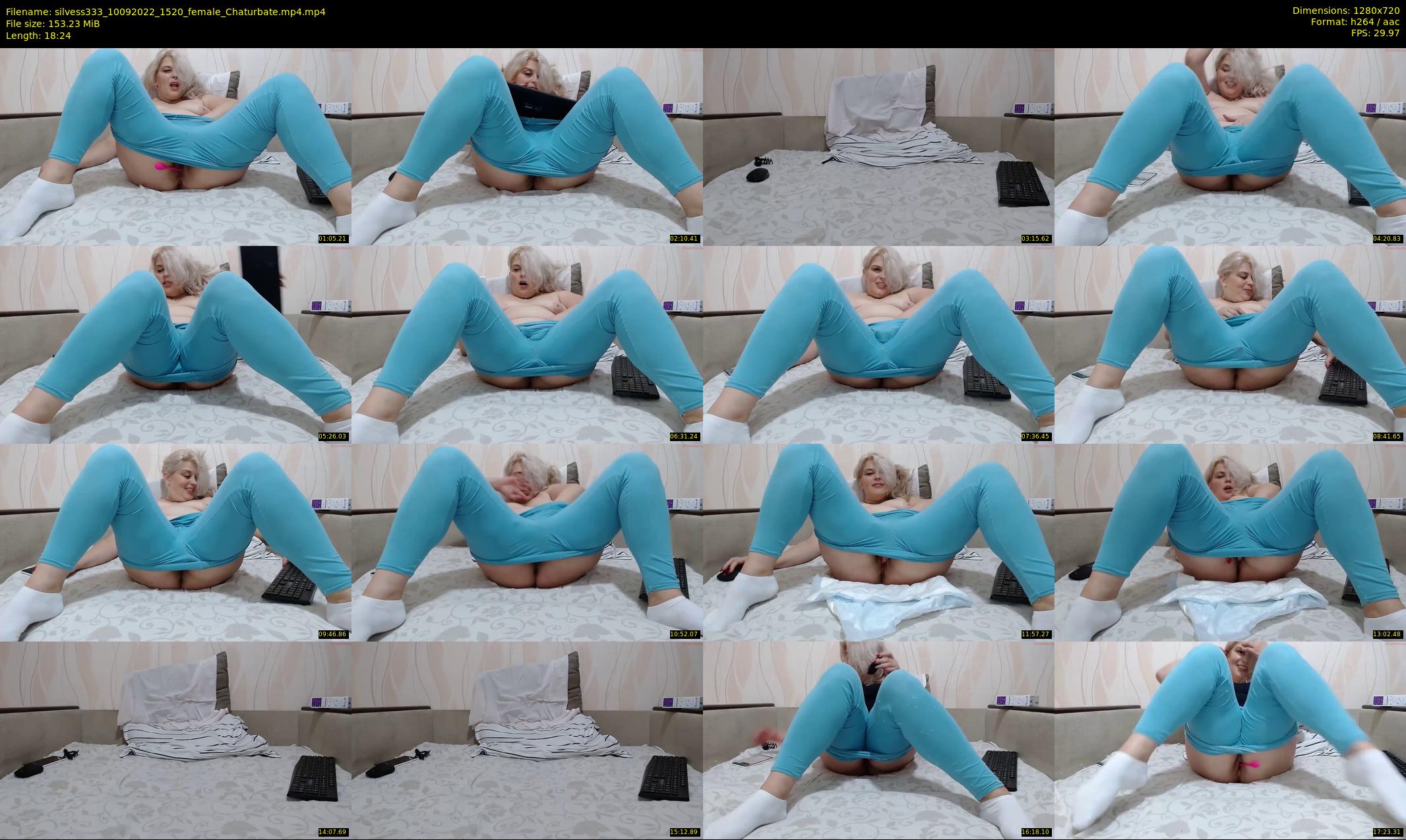silvess333 — 19 minute Chaturbate female cam show recording, 720p, Sep 10, 2022