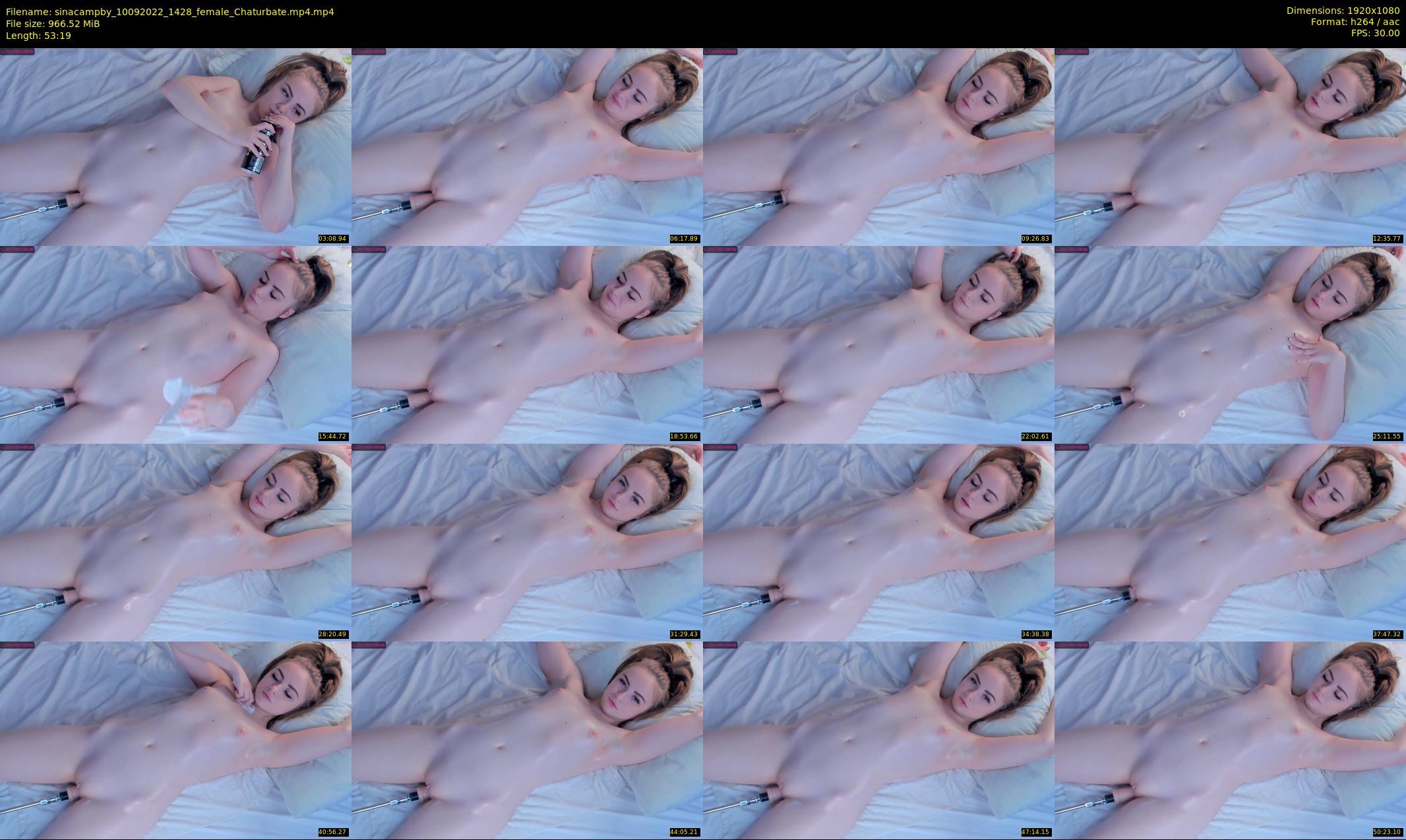sinacampby — 54 minute Chaturbate couple cam show recording, 1080p, Sep 10, 2022