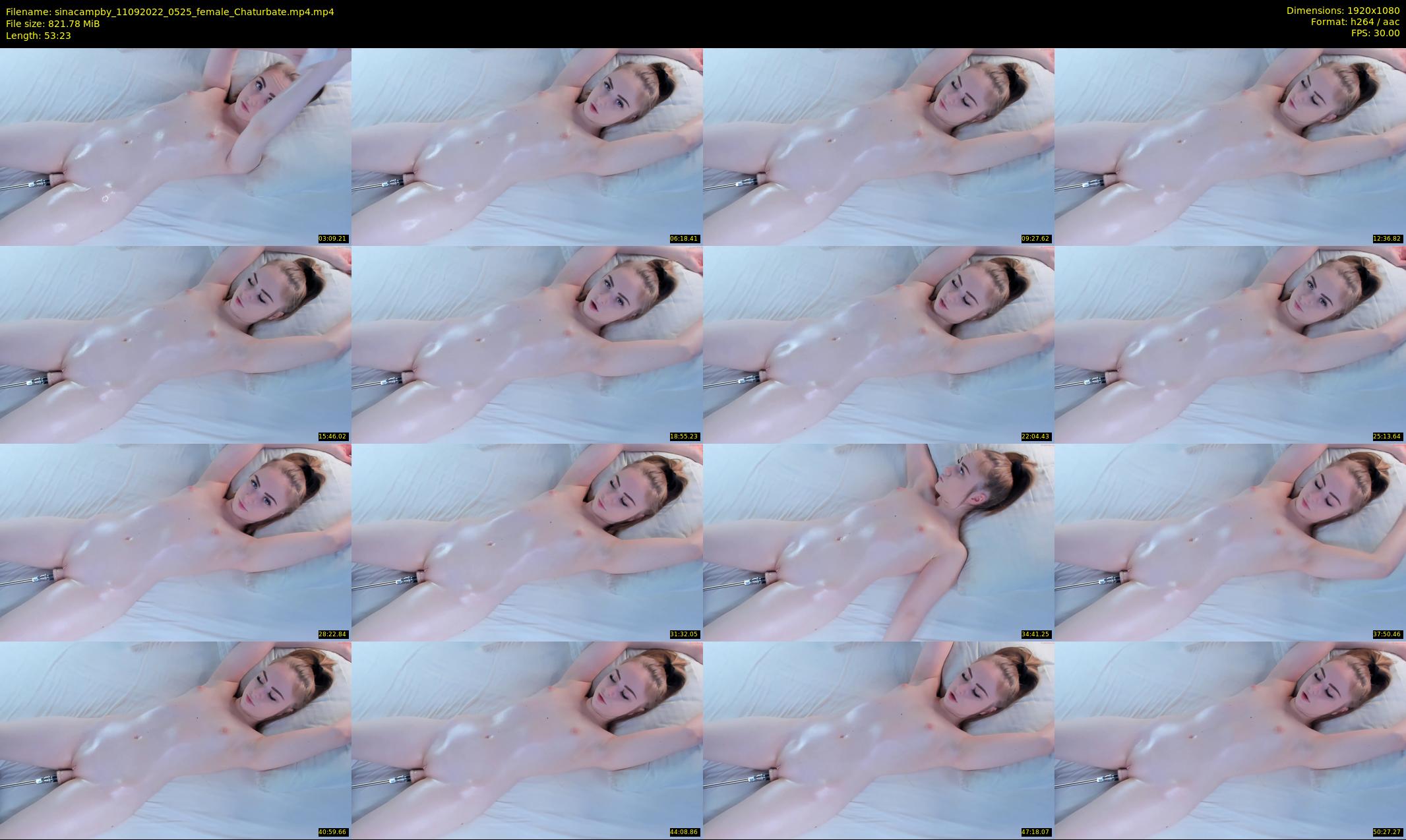 sinacampby — 54 minute Chaturbate couple cam show recording, 1080p, Sep 11, 2022