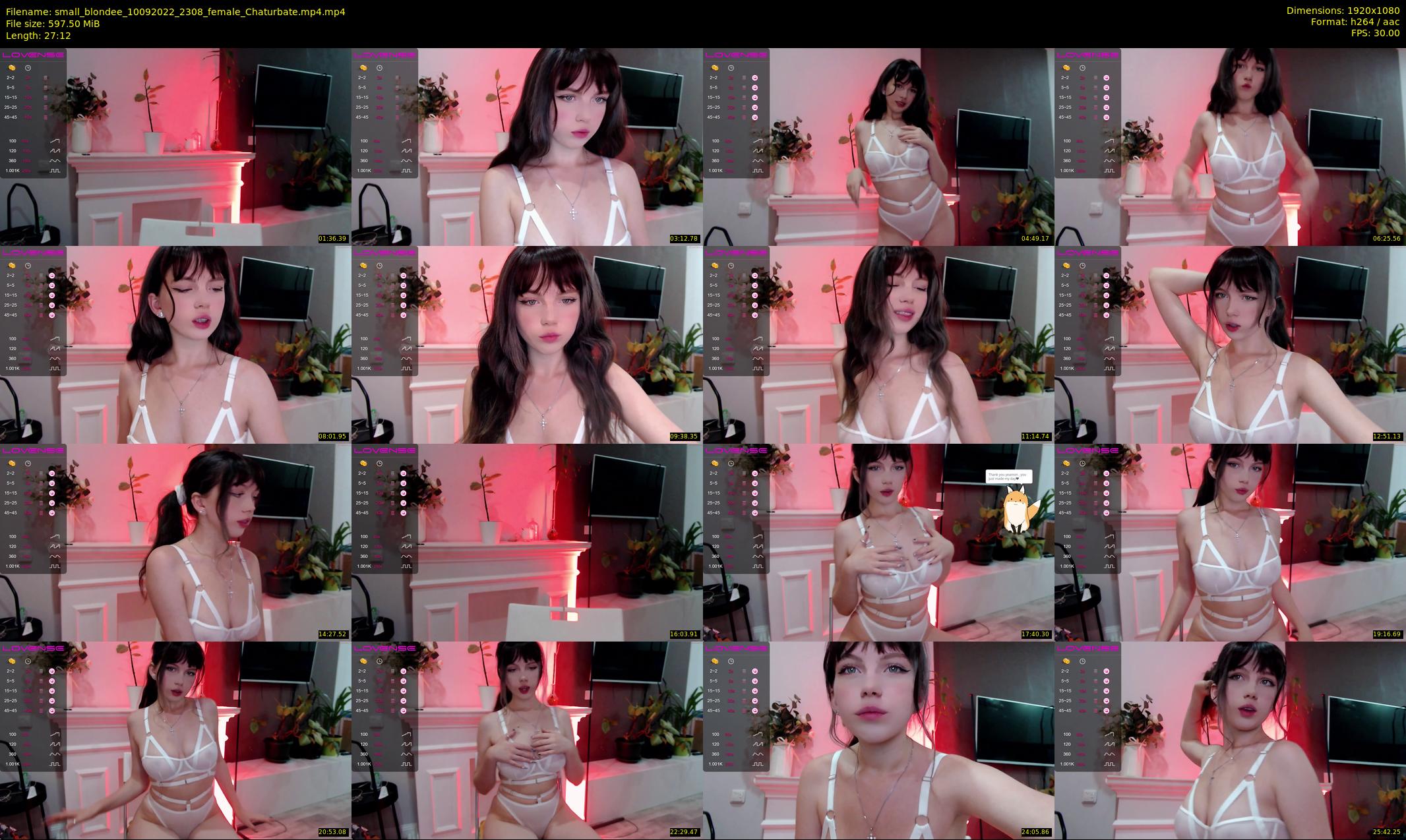 small_blondee — 28 minute Chaturbate female cam show recording, 1080p, Sep 10, 2022