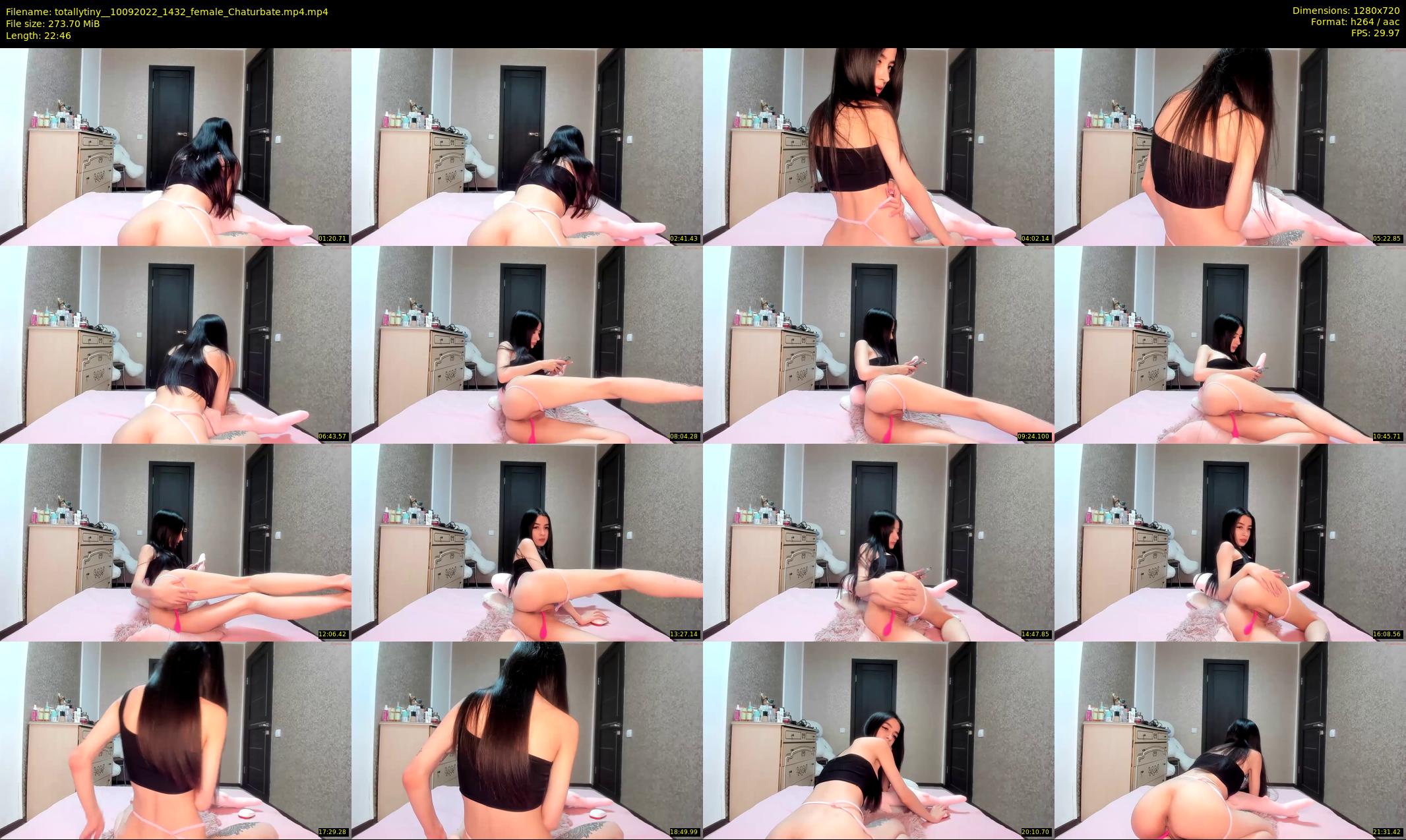 totallytiny_ — 23 minute Chaturbate female cam show recording, 720p, Sep 10, 2022
