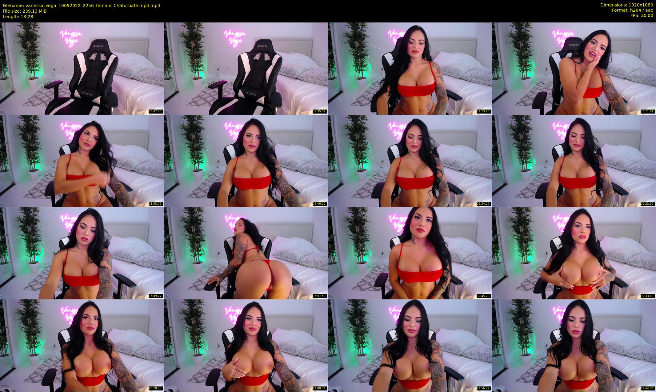 vanessa_vega — 14 minute Chaturbate female cam show recording, 1080p, Sep 10, 2022