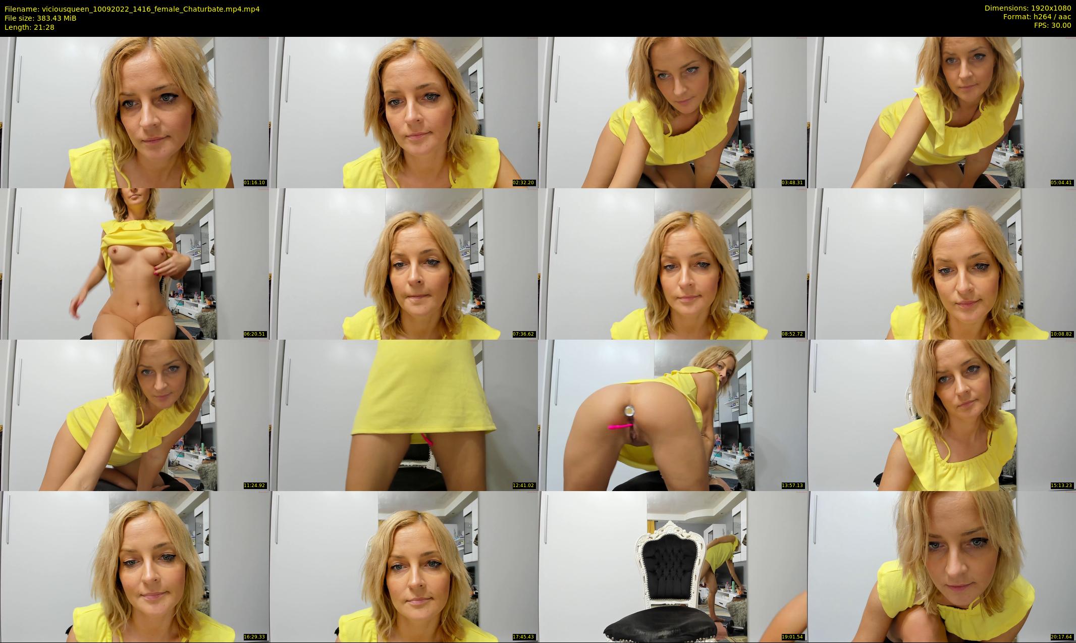 viciousqueen — 22 minute Chaturbate female cam show recording, 1080p, Sep 10, 2022