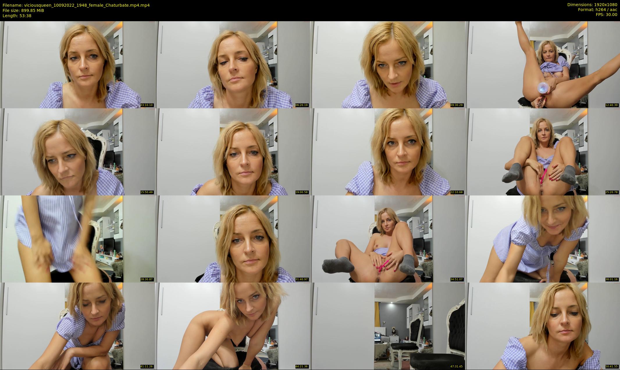 viciousqueen — 54 minute Chaturbate female cam show recording, 1080p, Sep 10, 2022