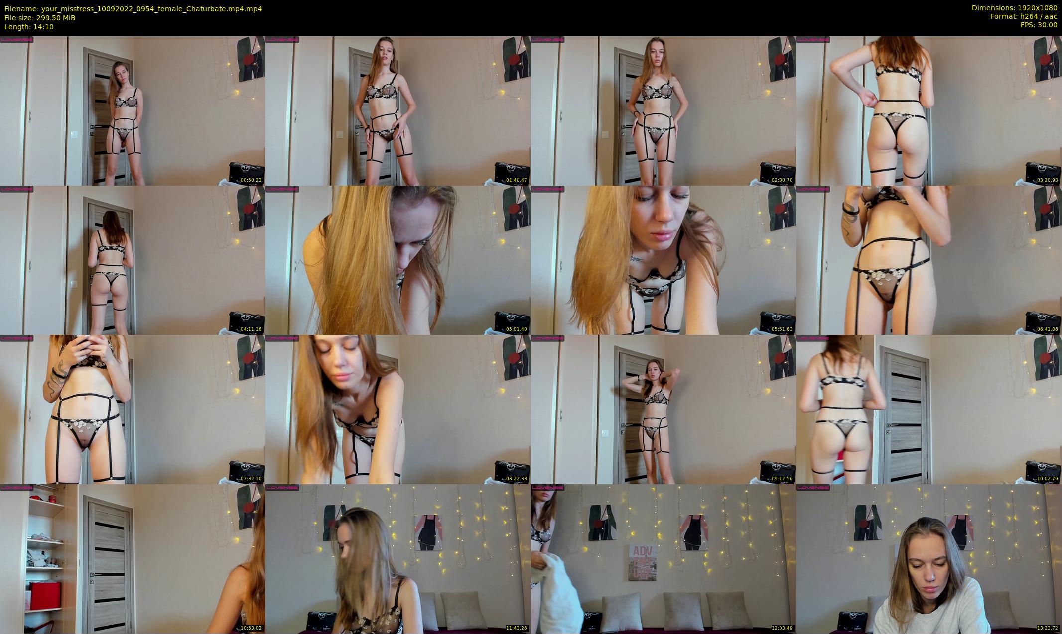 your_misstress — 15 minute Chaturbate female cam show recording, 1080p, Sep 10, 2022