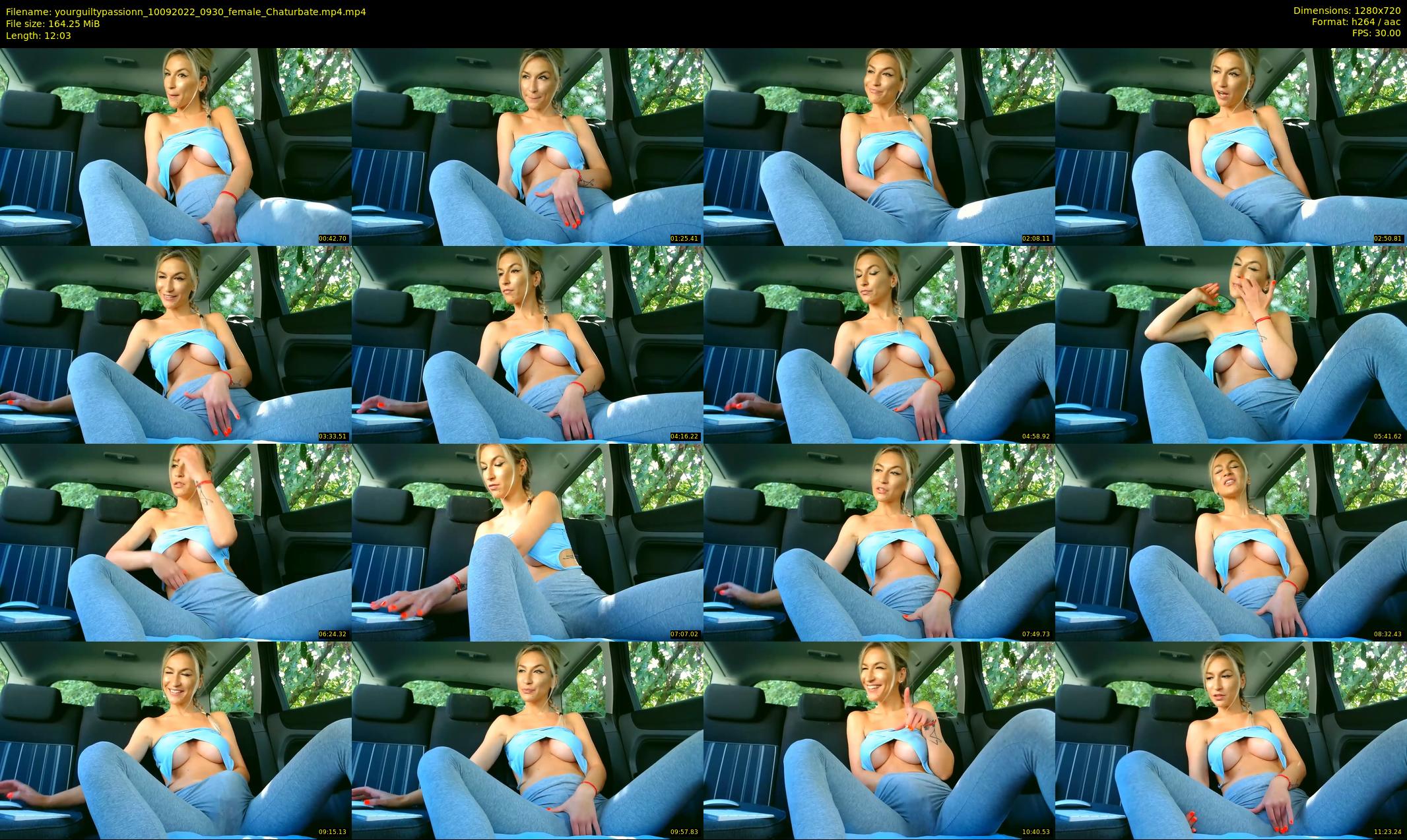 yourguiltypassionn — 13 minute Chaturbate female cam show recording, 720p, Sep 10, 2022