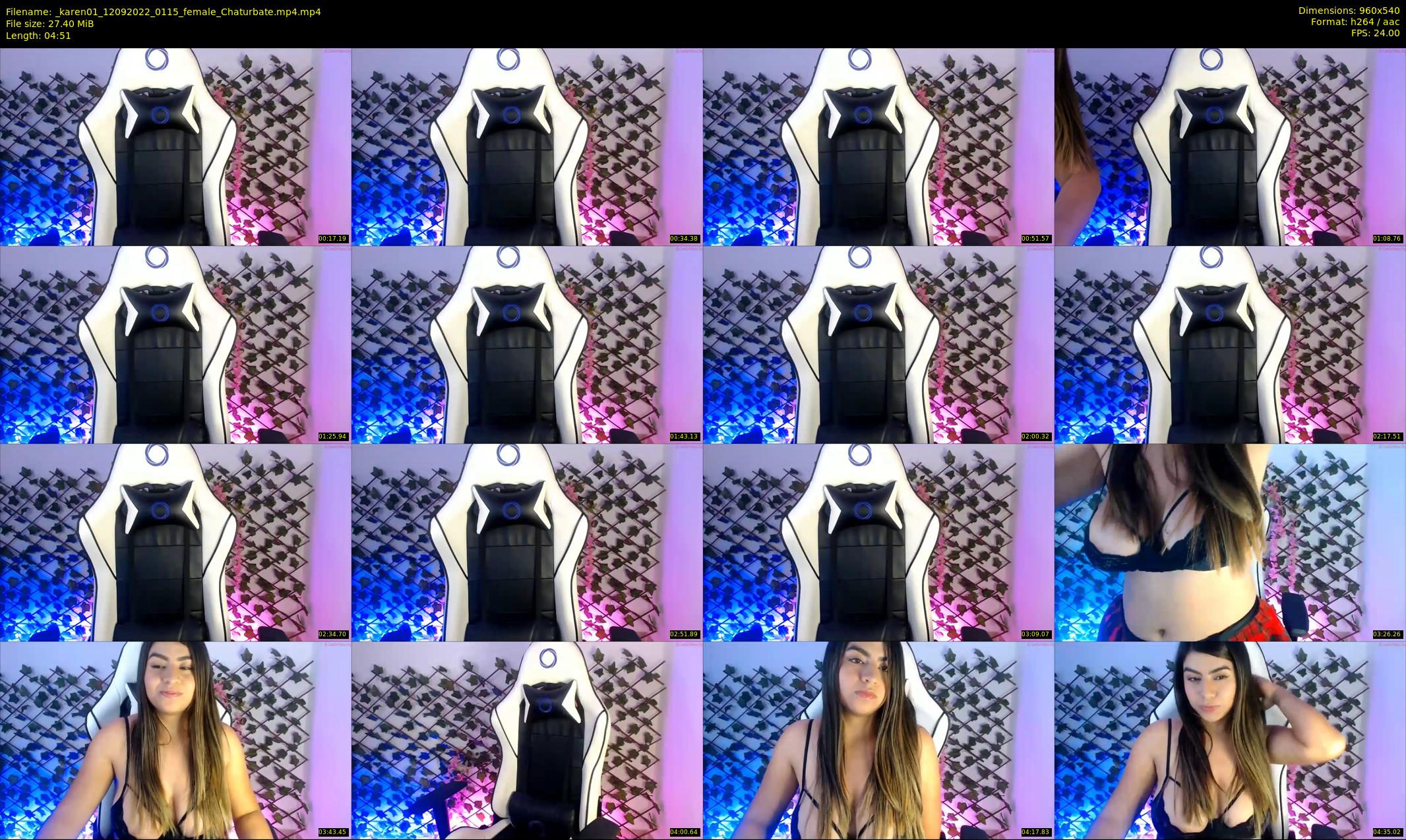 _karen01 — 5 minute Chaturbate female cam show recording, 480p, Sep 12, 2022