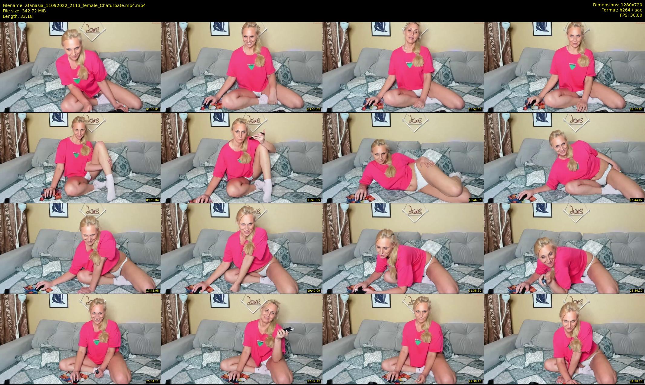 afanasia — 34 minute Chaturbate female cam show recording, 720p, Sep 11, 2022