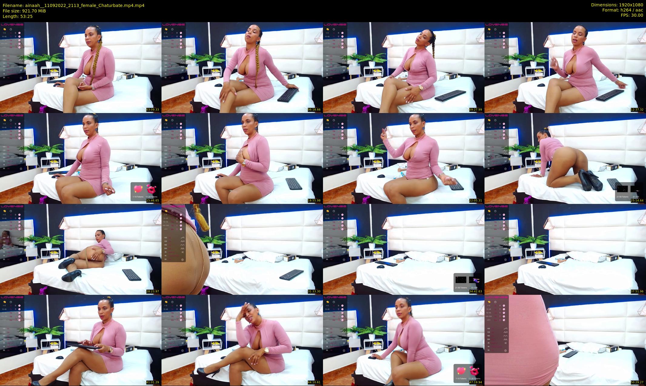 ainaah_ — 54 minute Chaturbate female cam show recording, 1080p, Sep 11, 2022
