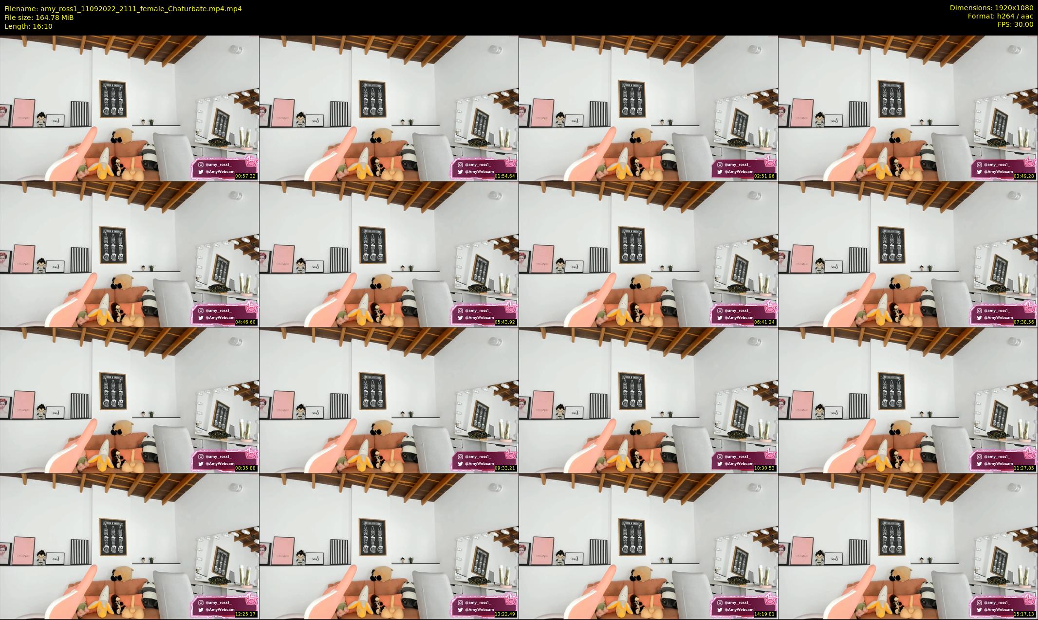 amy_ross1 — 17 minute Chaturbate female cam show recording, 1080p, Sep 11, 2022