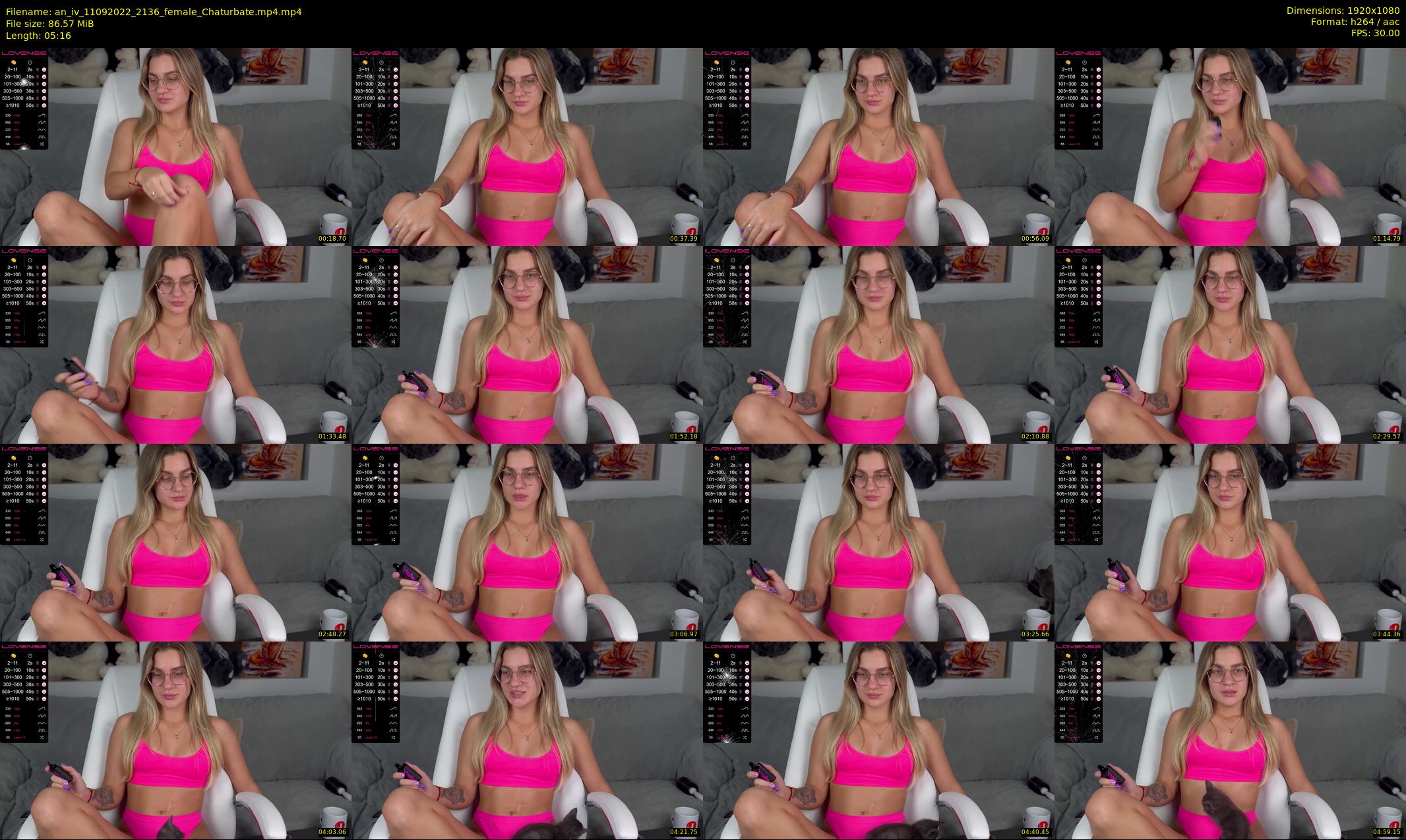 an_iv — 6 minute Chaturbate female cam show recording, 1080p, Sep 11, 2022