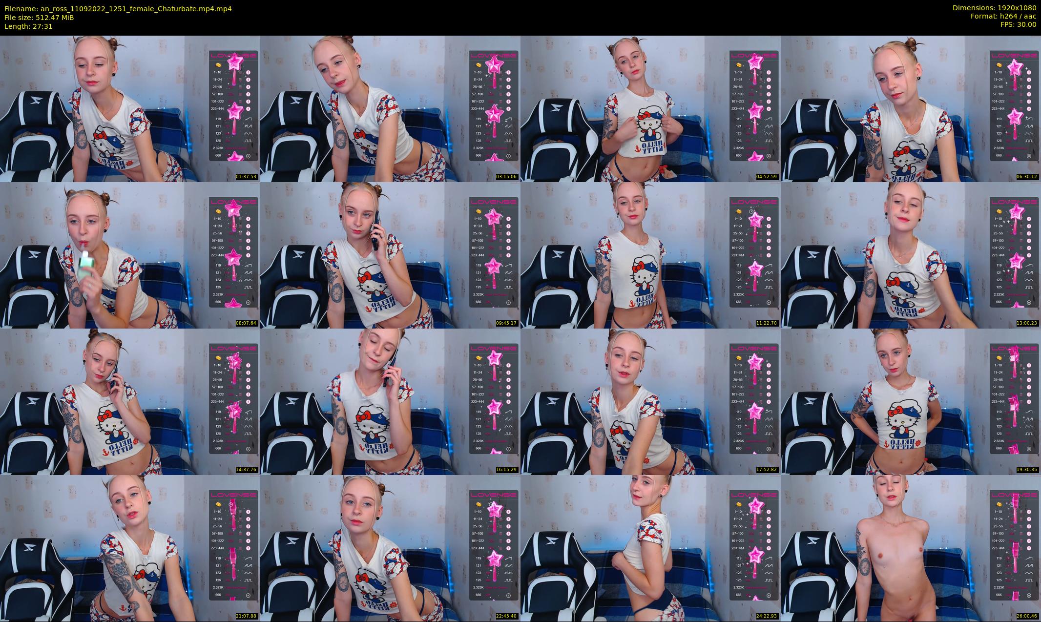 an_ross — 28 minute Chaturbate female cam show recording, 1080p, Sep 11, 2022